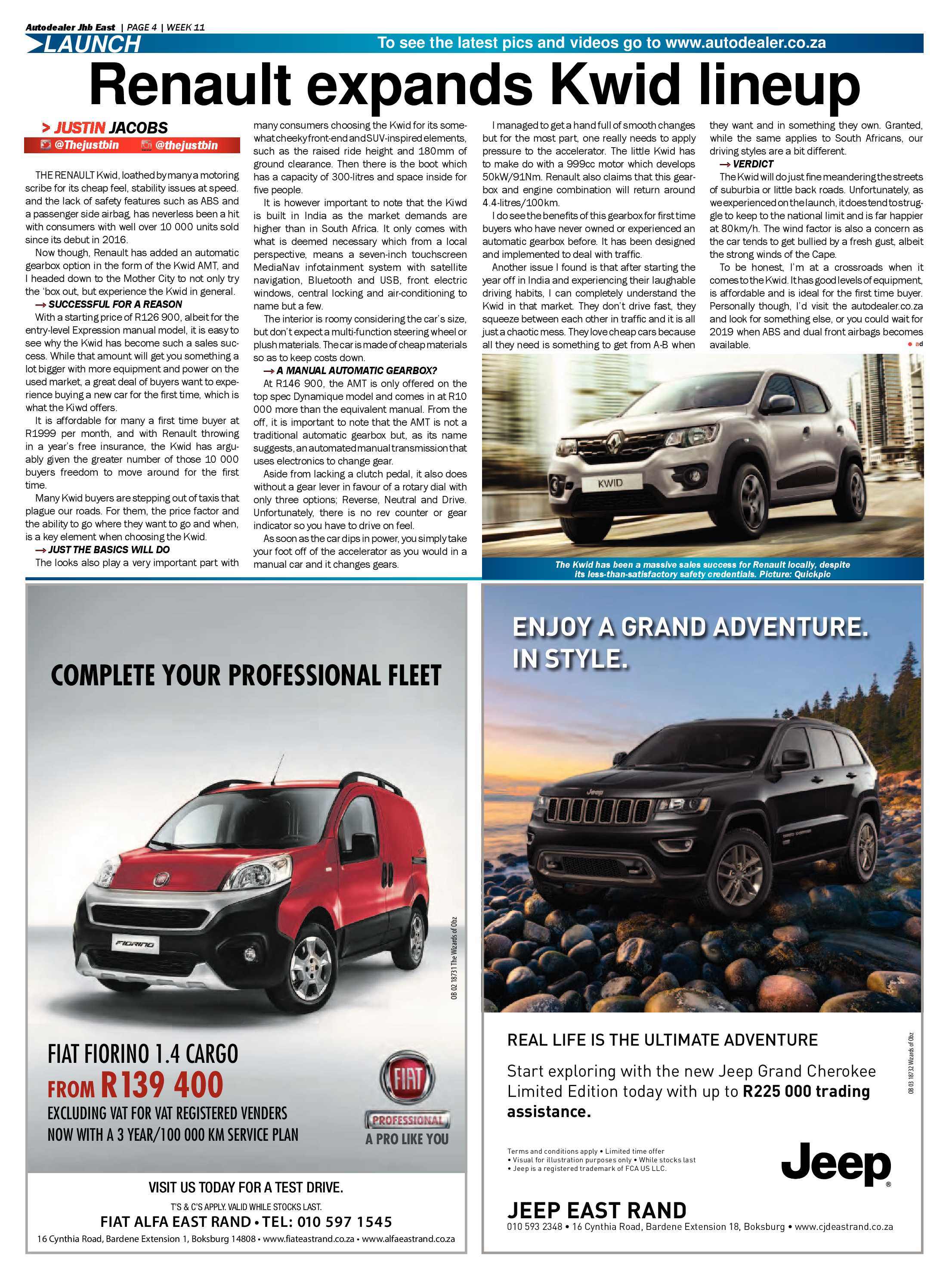 Kathorus Mail 14 March 2018 page 12