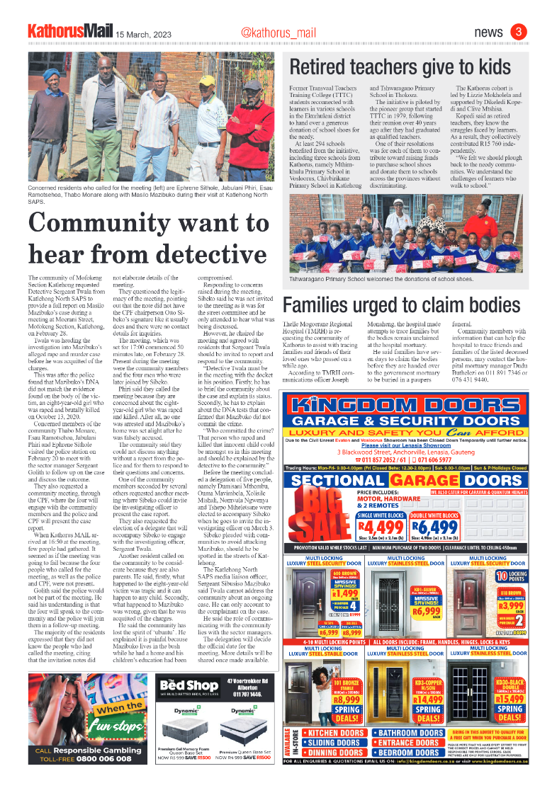 Kathorus Mail 15 March 2023 page 3