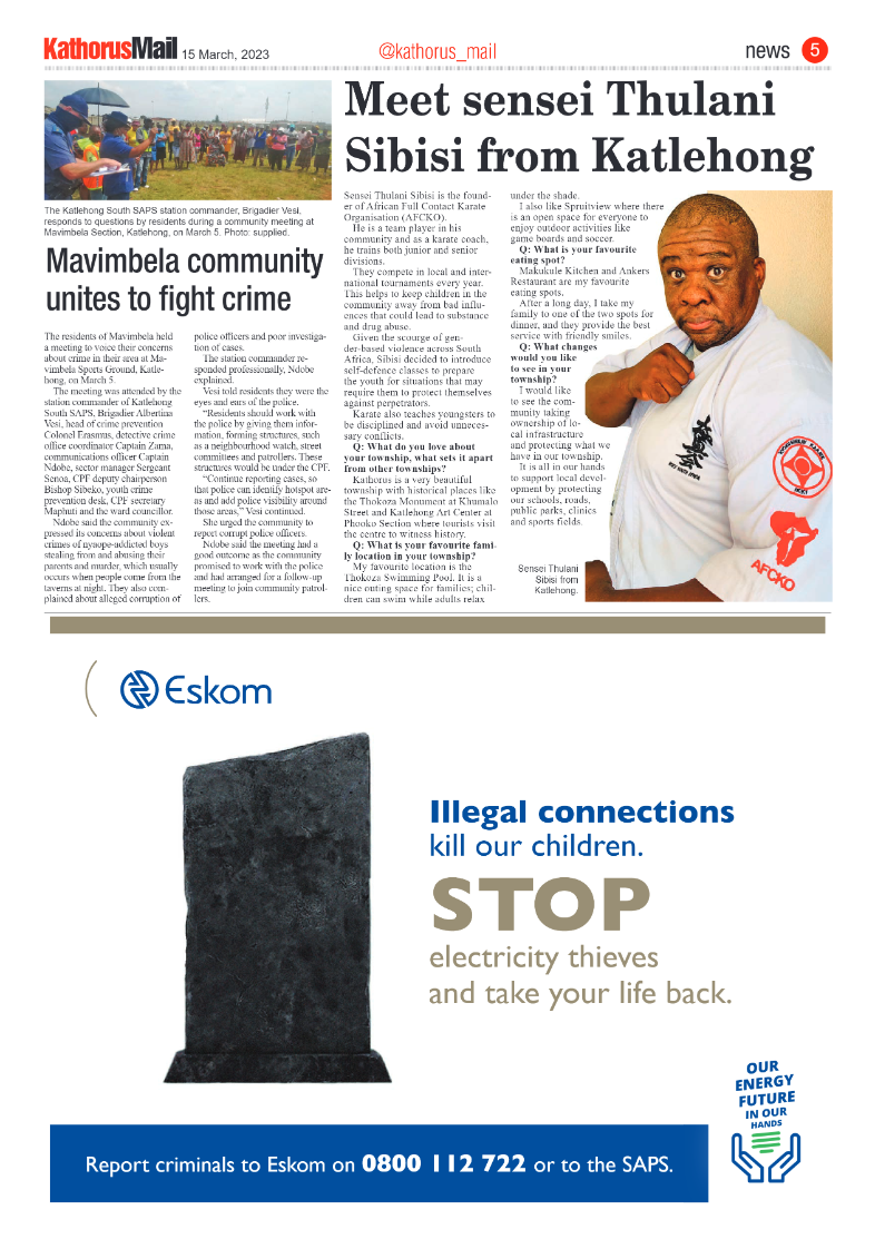 Kathorus Mail 15 March 2023 page 5