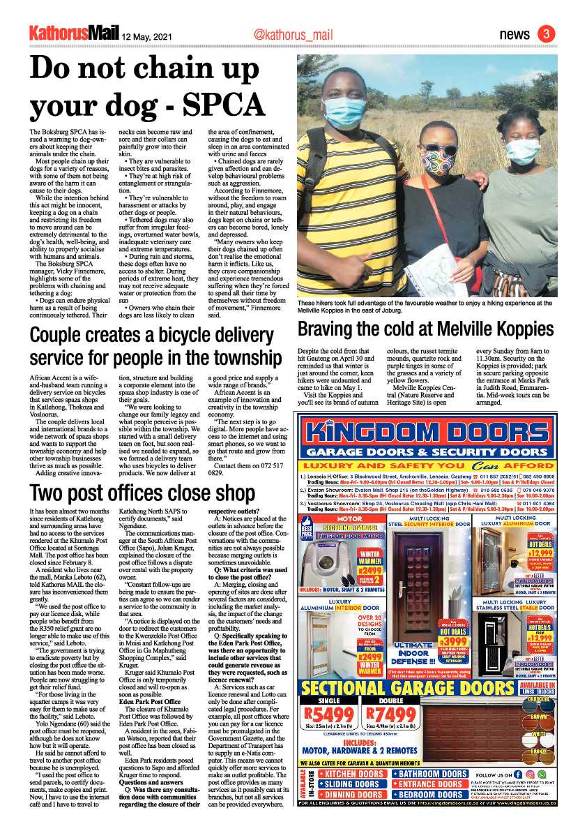 Kathorus Mail 14 May 2021 page 3