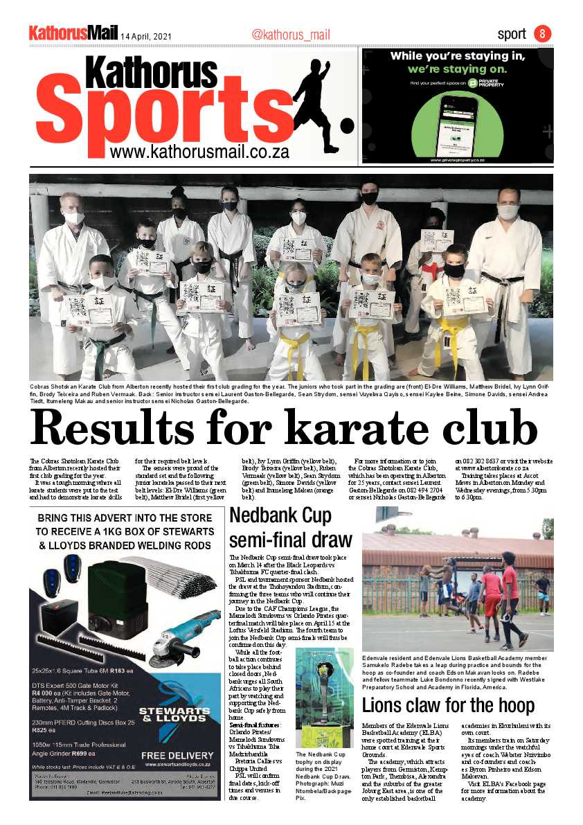Kathorus Mail 16 April 2021 page 8