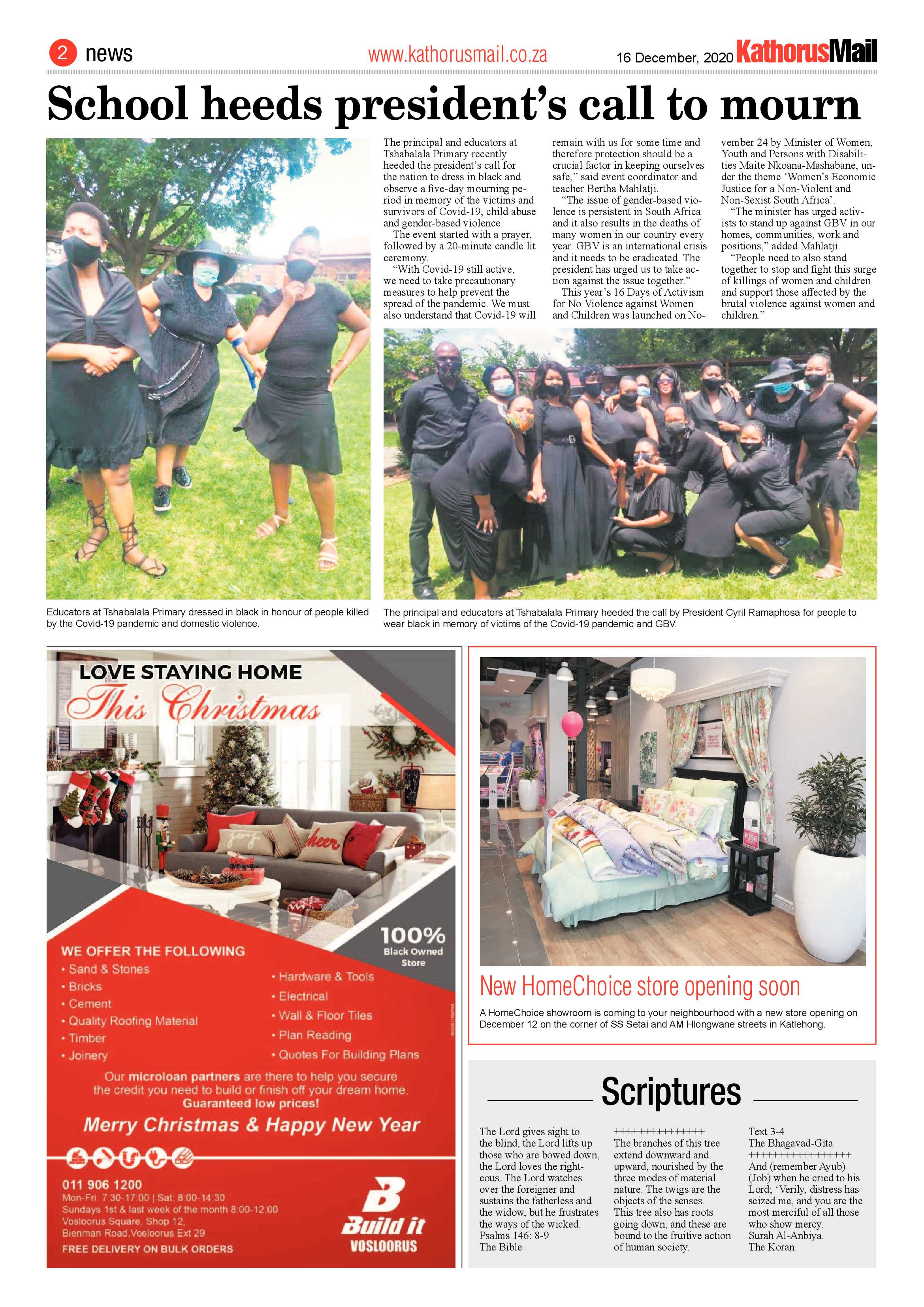 Kathorus Mail 16 December 2020 page 2