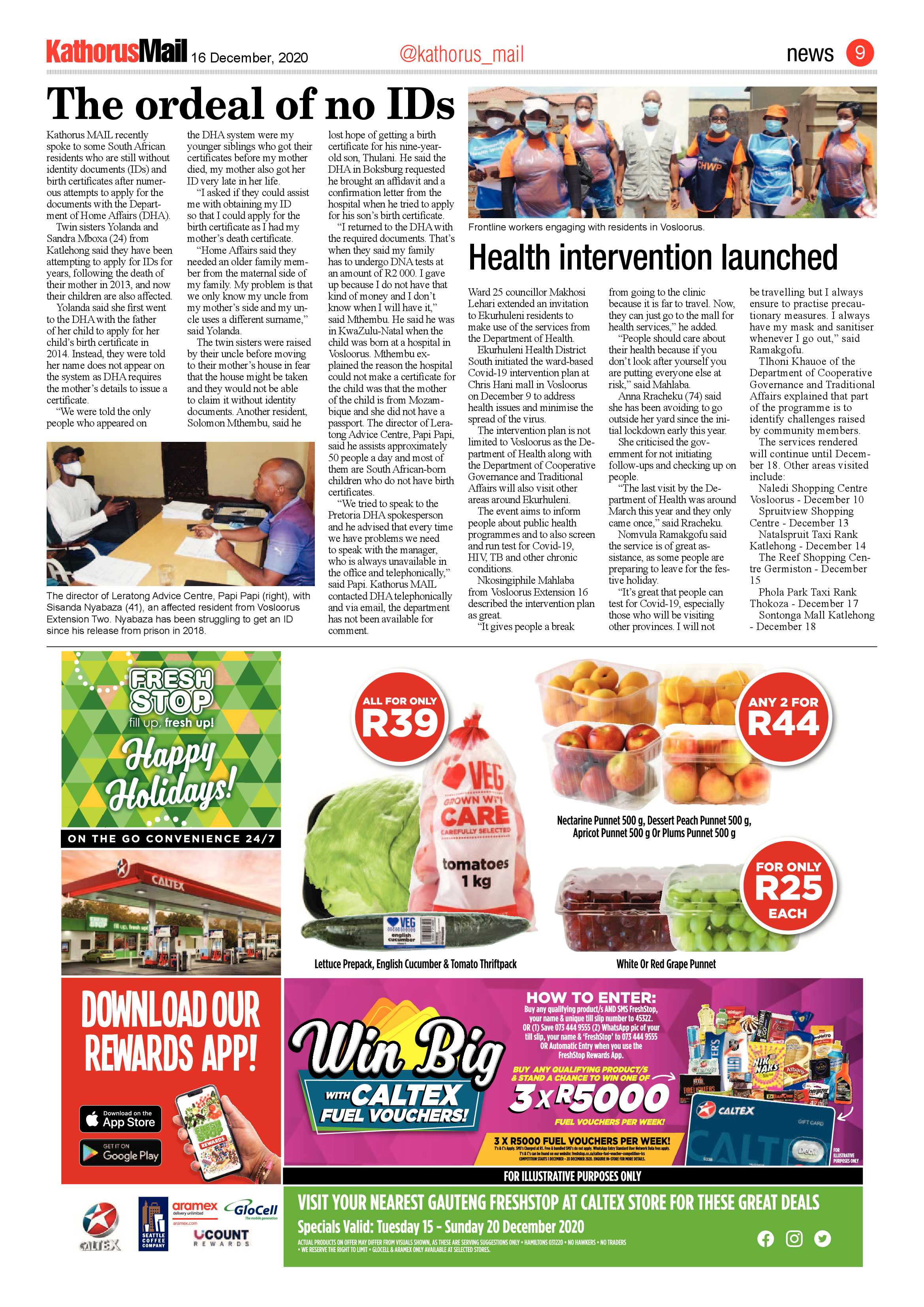 Kathorus Mail 16 December 2020 page 9