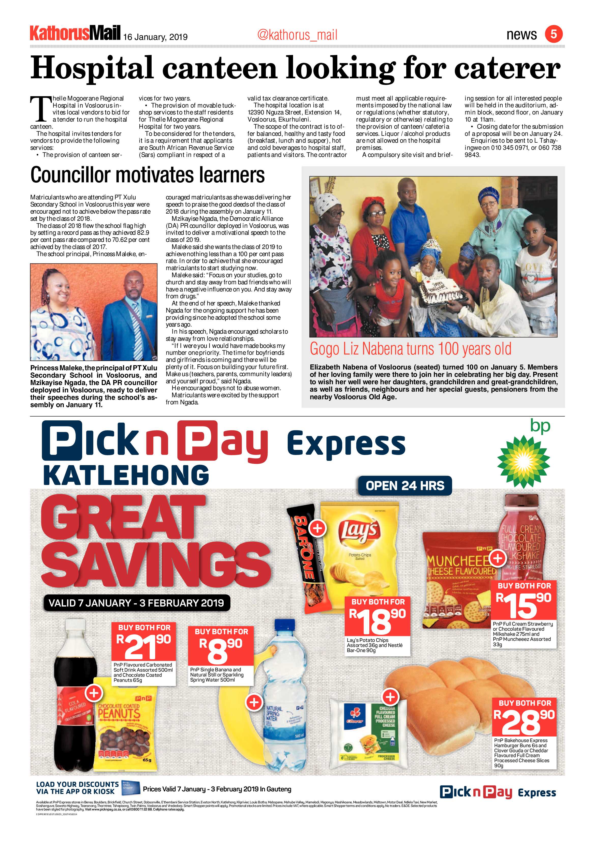 Kathorus Mail 16 January 2019 page 5