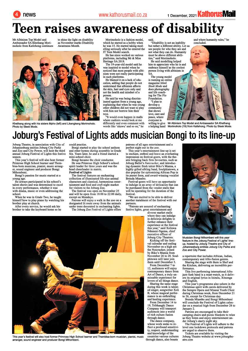 Kathorus Mail 1 December 2021 page 4