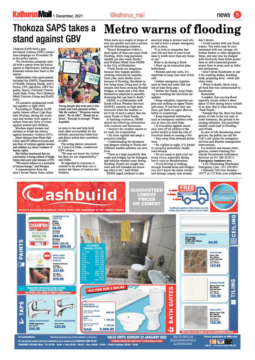 Kathorus Mail 1 December 2021 page 5