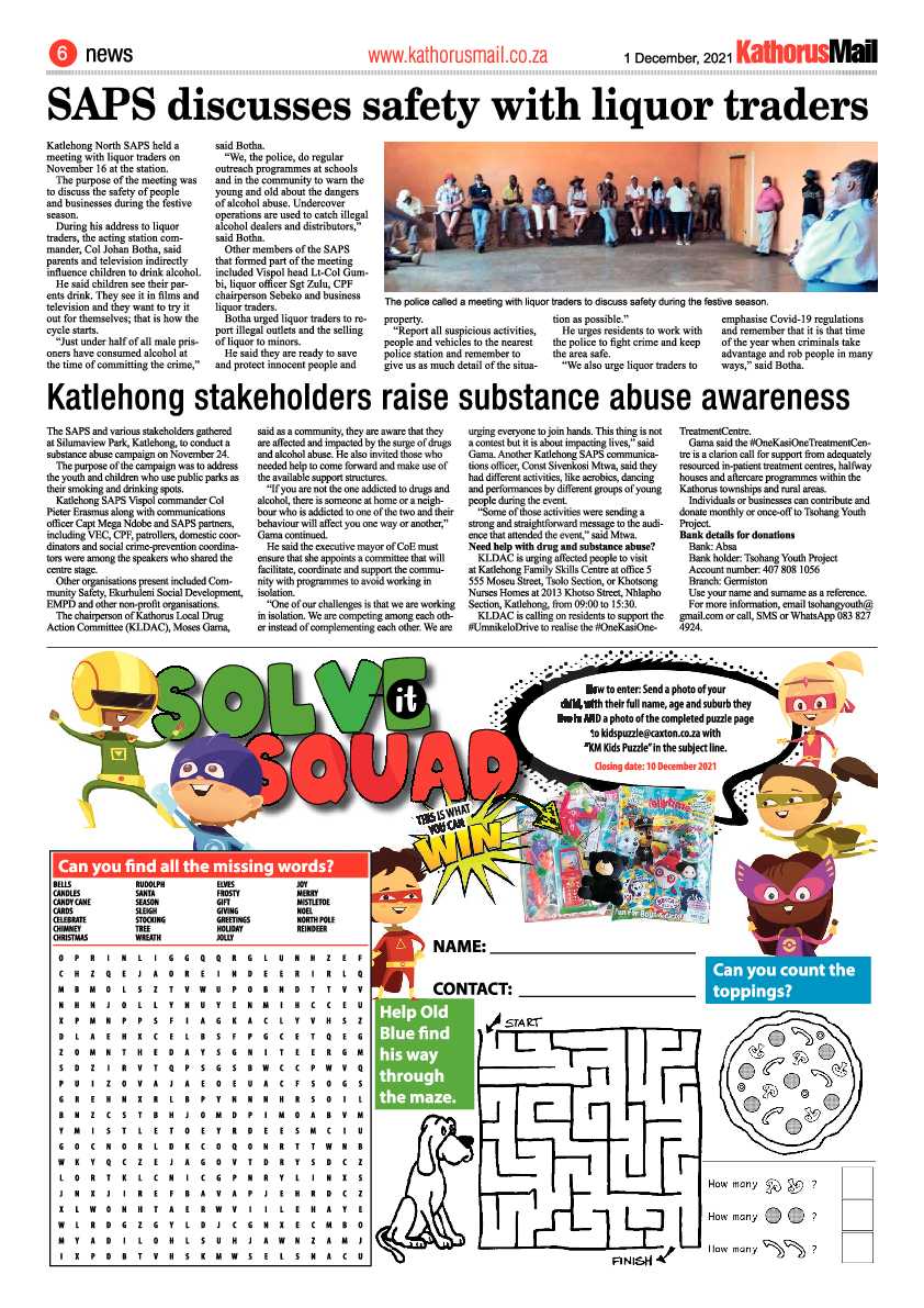Kathorus Mail 1 December 2021 page 6