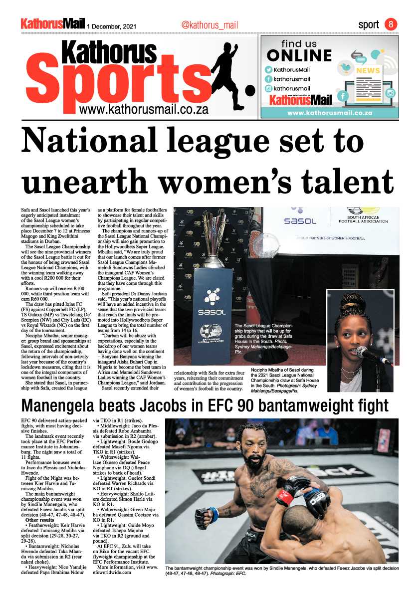 Kathorus Mail 1 December 2021 page 8
