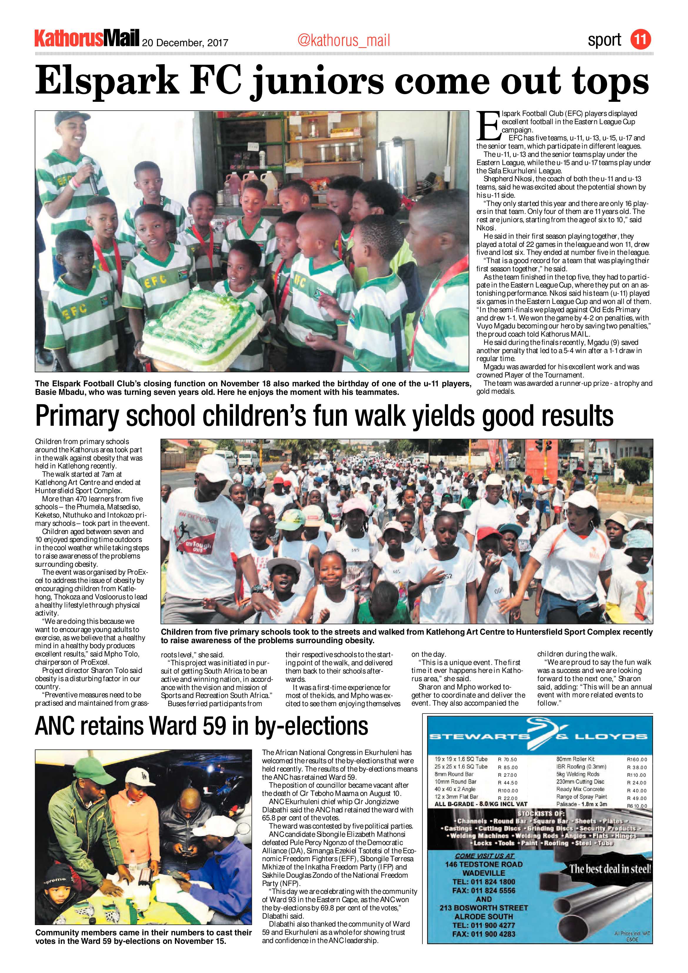 Kathorus Mail 20 December 2017 page 11