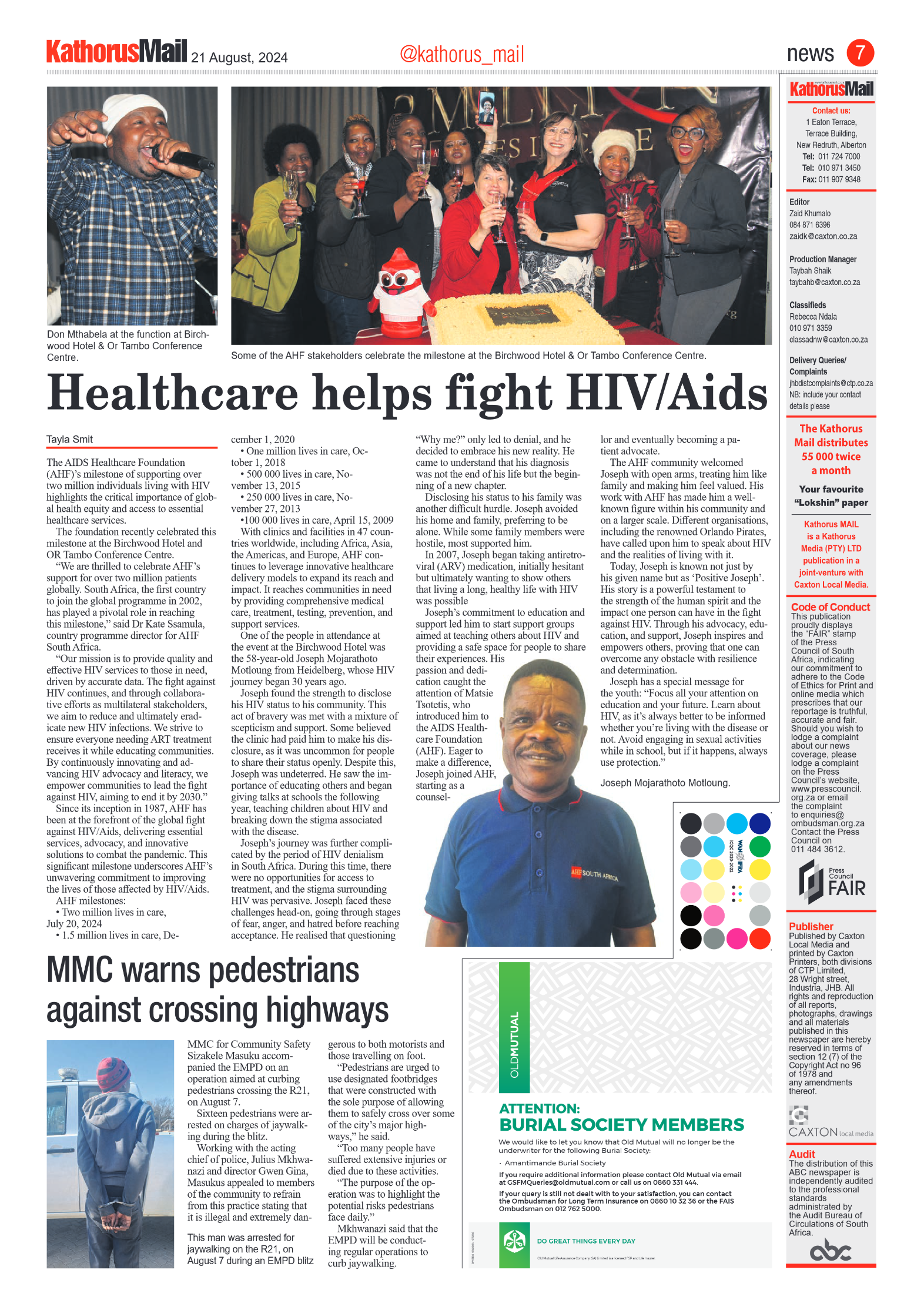 Kathorus Mail 21 August 2024 page 7