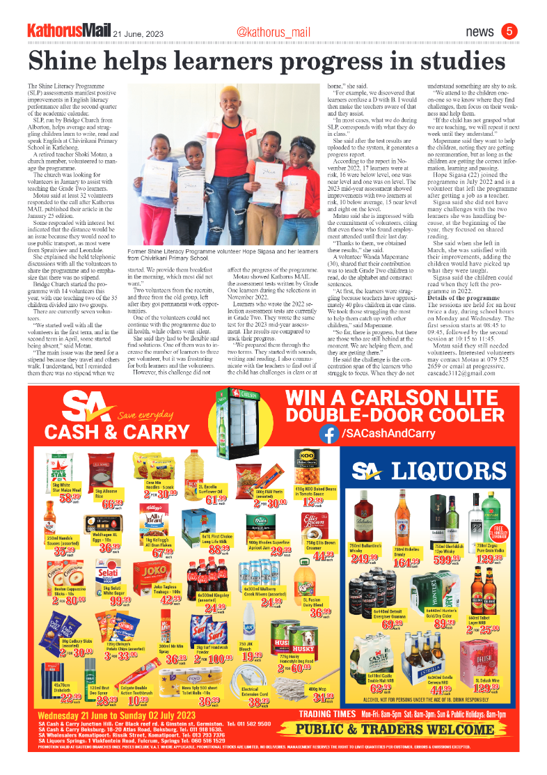 Kathorus Mail 21 June 2023 page 5
