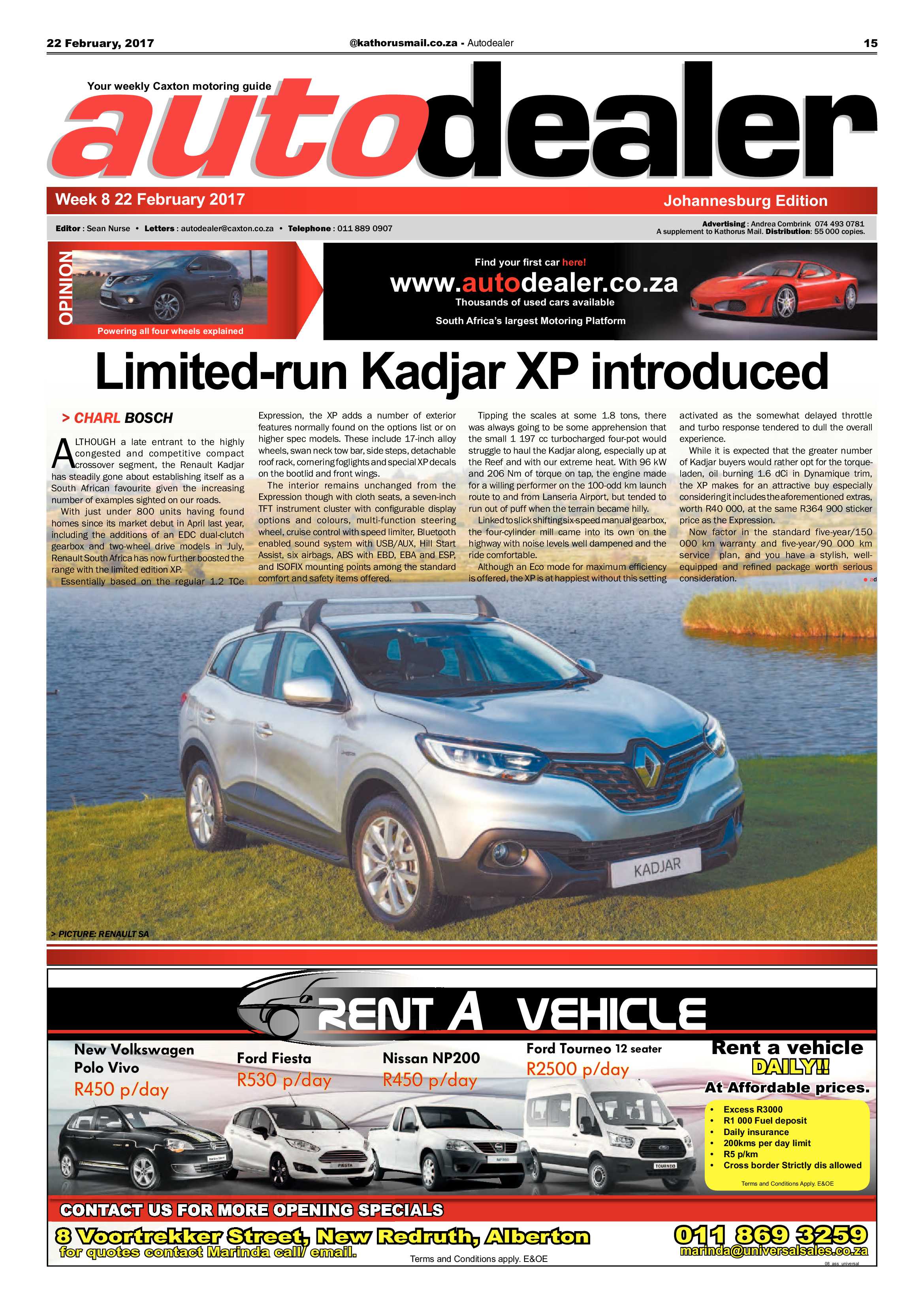Kathorus Mail 22 February 2017 page 15