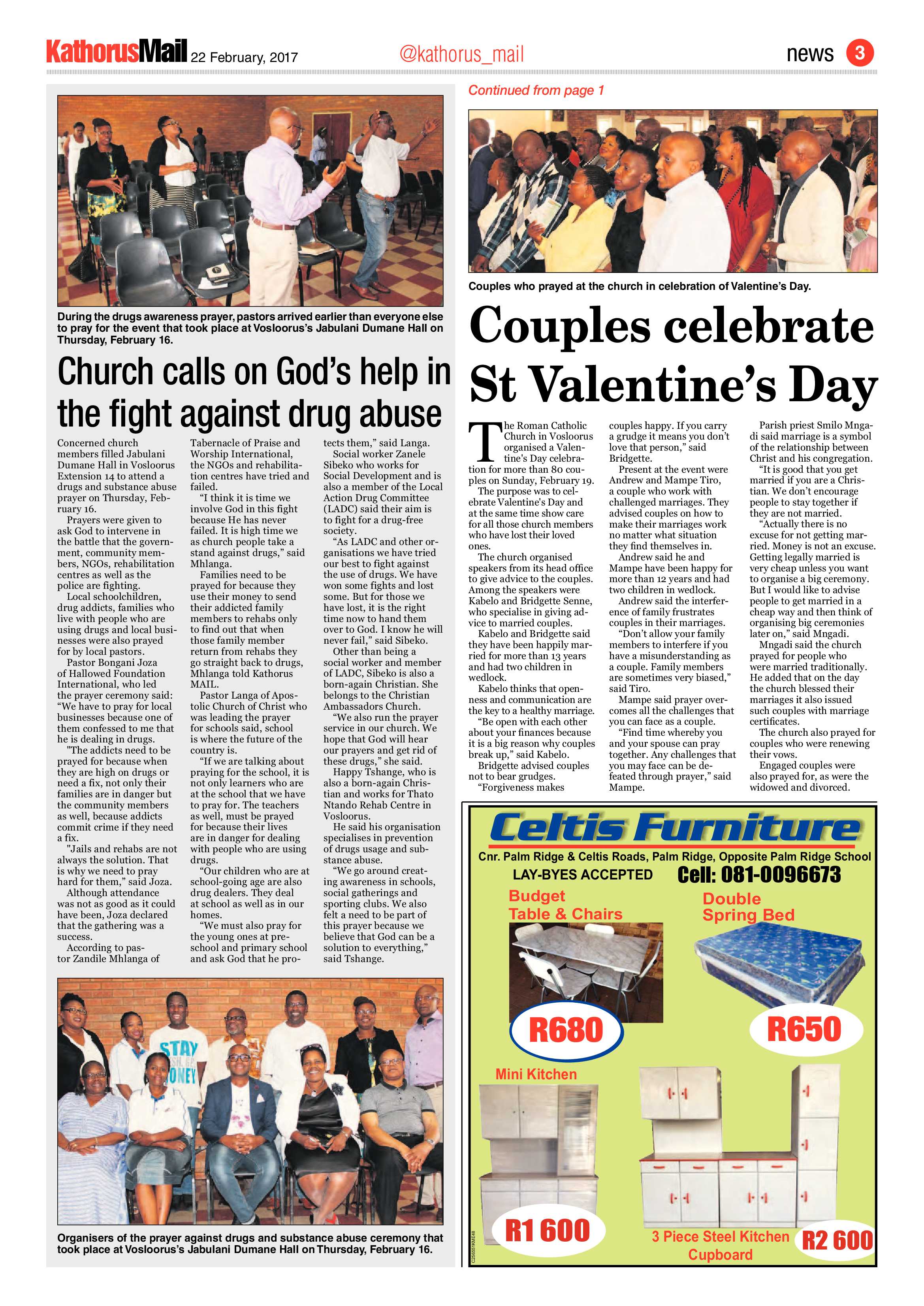 Kathorus Mail 22 February 2017 page 3
