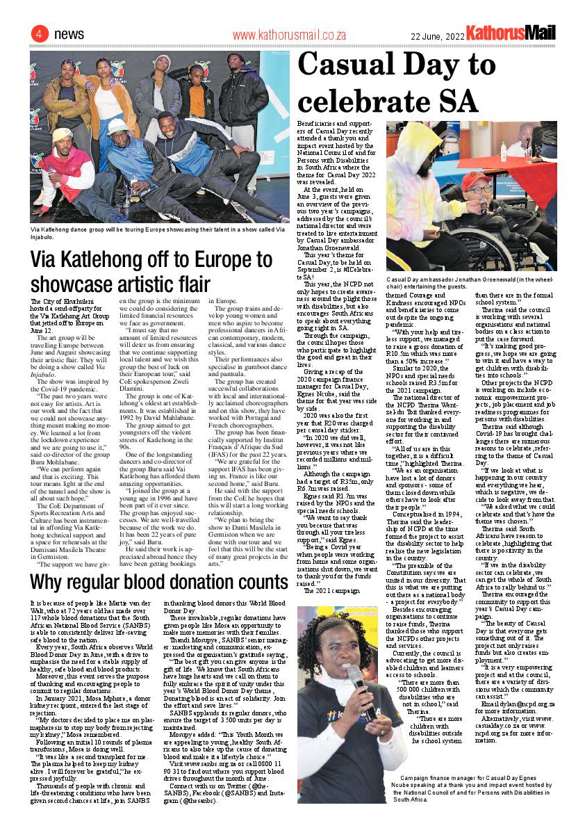 Kathorus Mail 22 June 2022 page 6