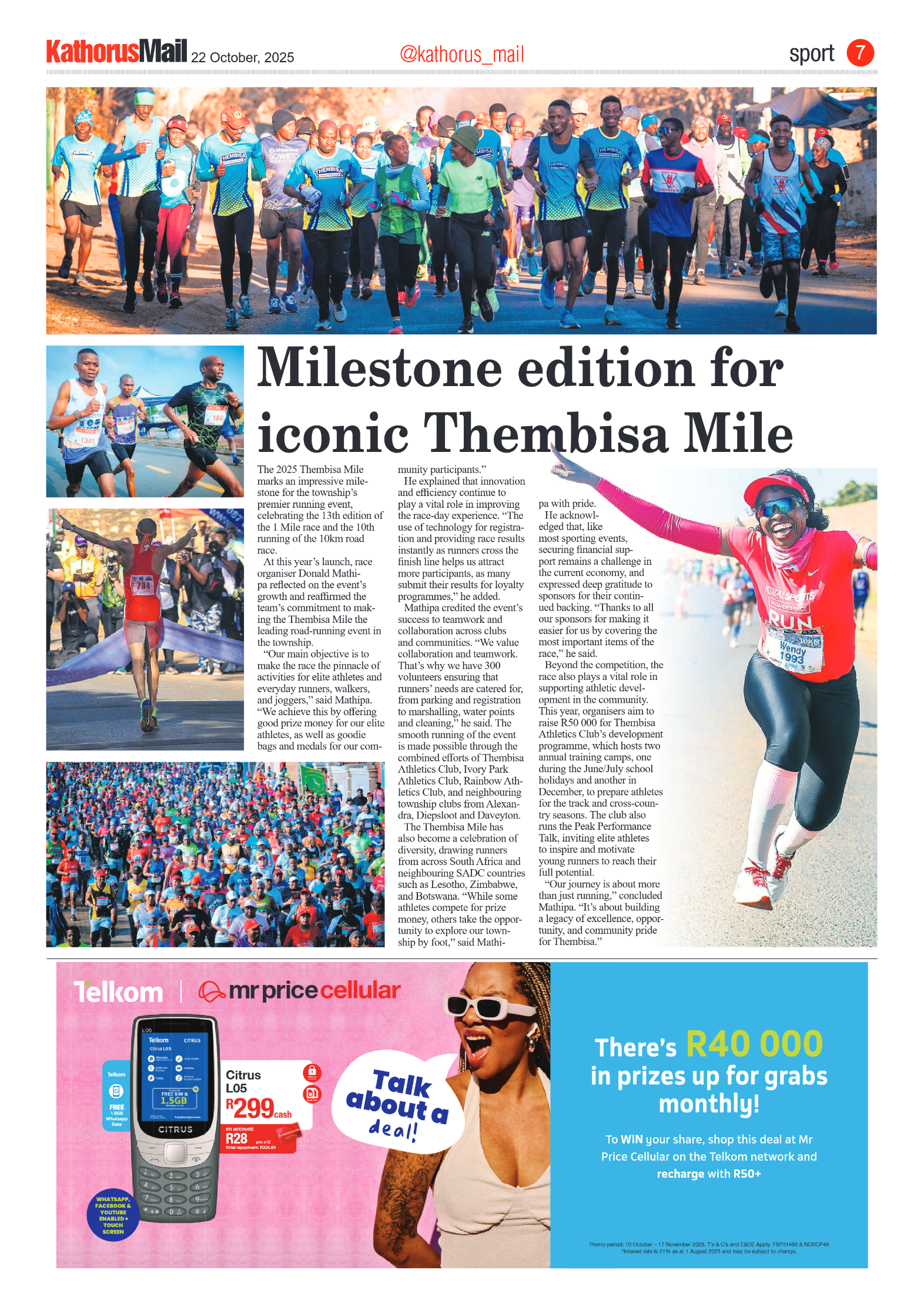 Kathorus Mail 22 October 2025 page 7