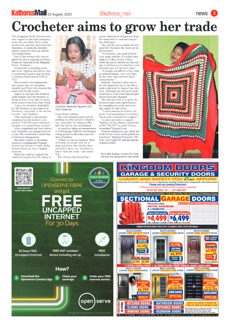 Kathorus Mail 23 August 2023 page 3