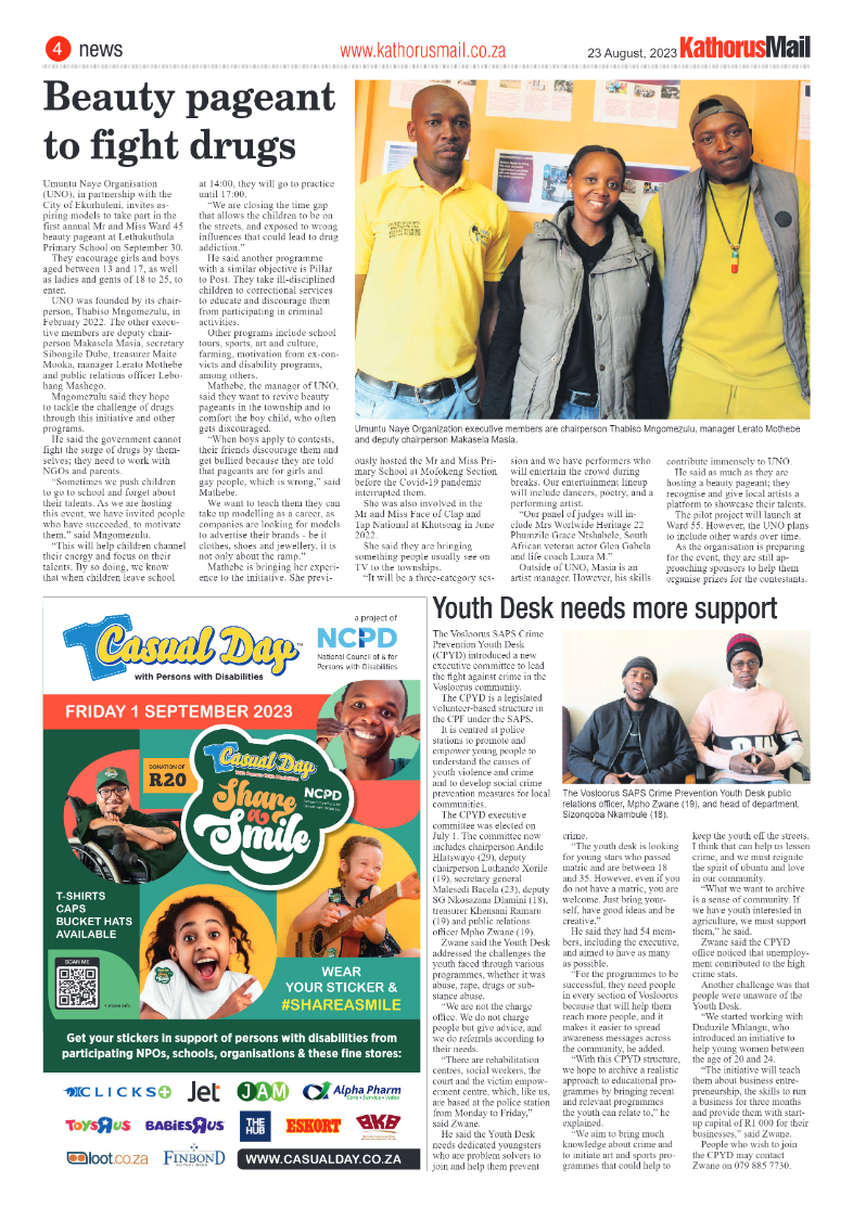 Kathorus Mail 23 August 2023 page 4