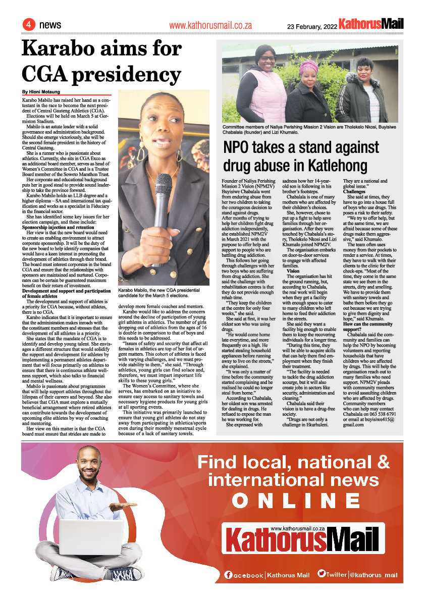 Kathorus Mail 23 February 2022 page 4