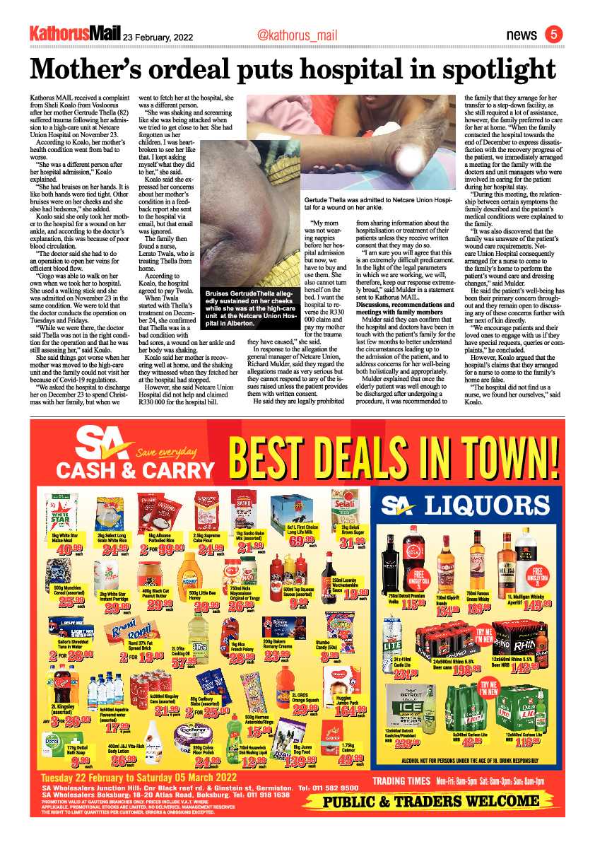 Kathorus Mail 23 February 2022 page 5