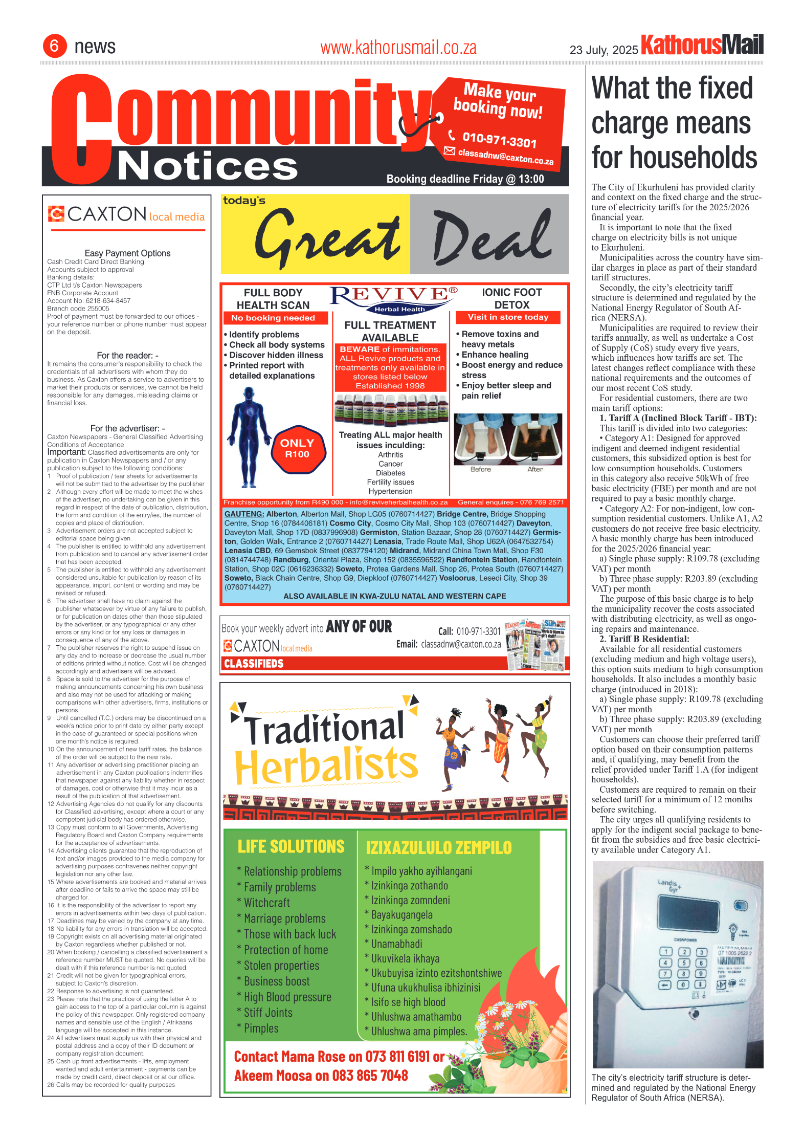 Kathorus Mail 23 July 2025 page 6