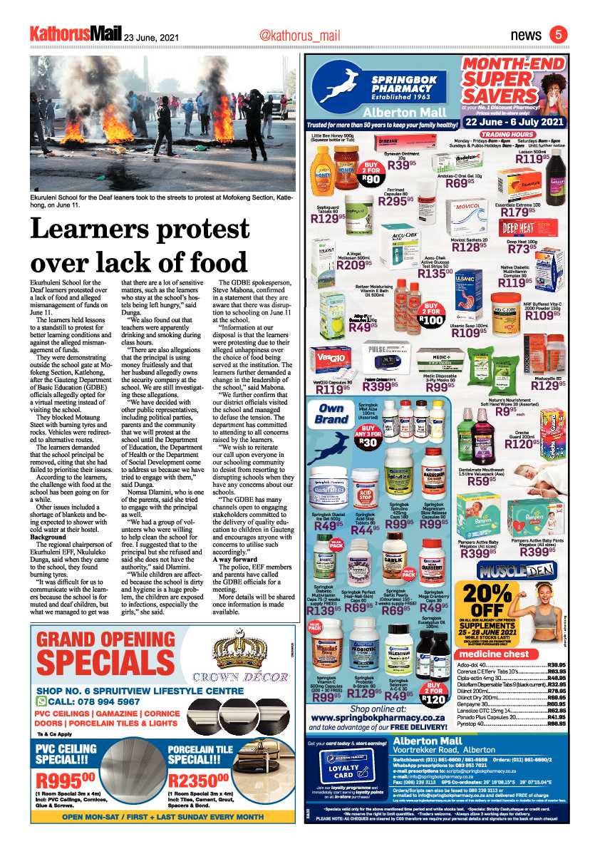 Kathorus Mail 23 June 2021 page 5