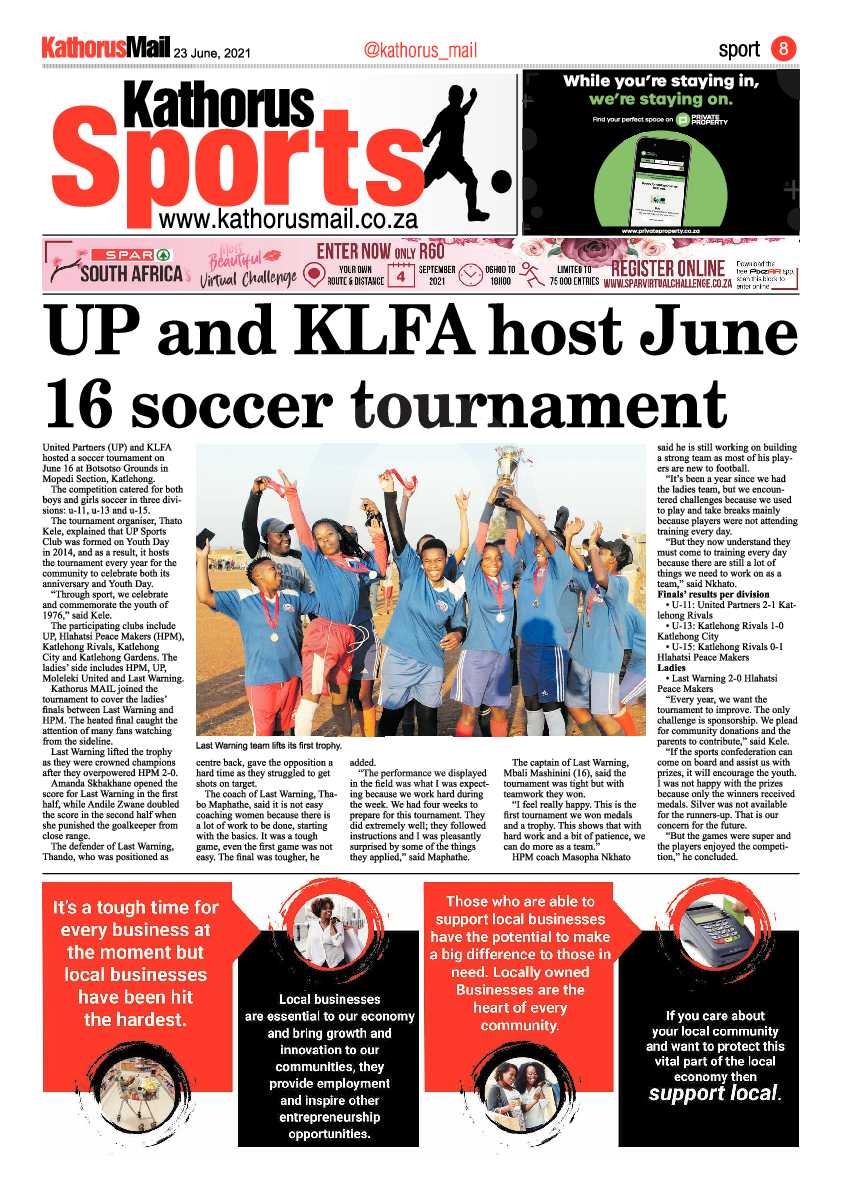 Kathorus Mail 23 June 2021 page 8