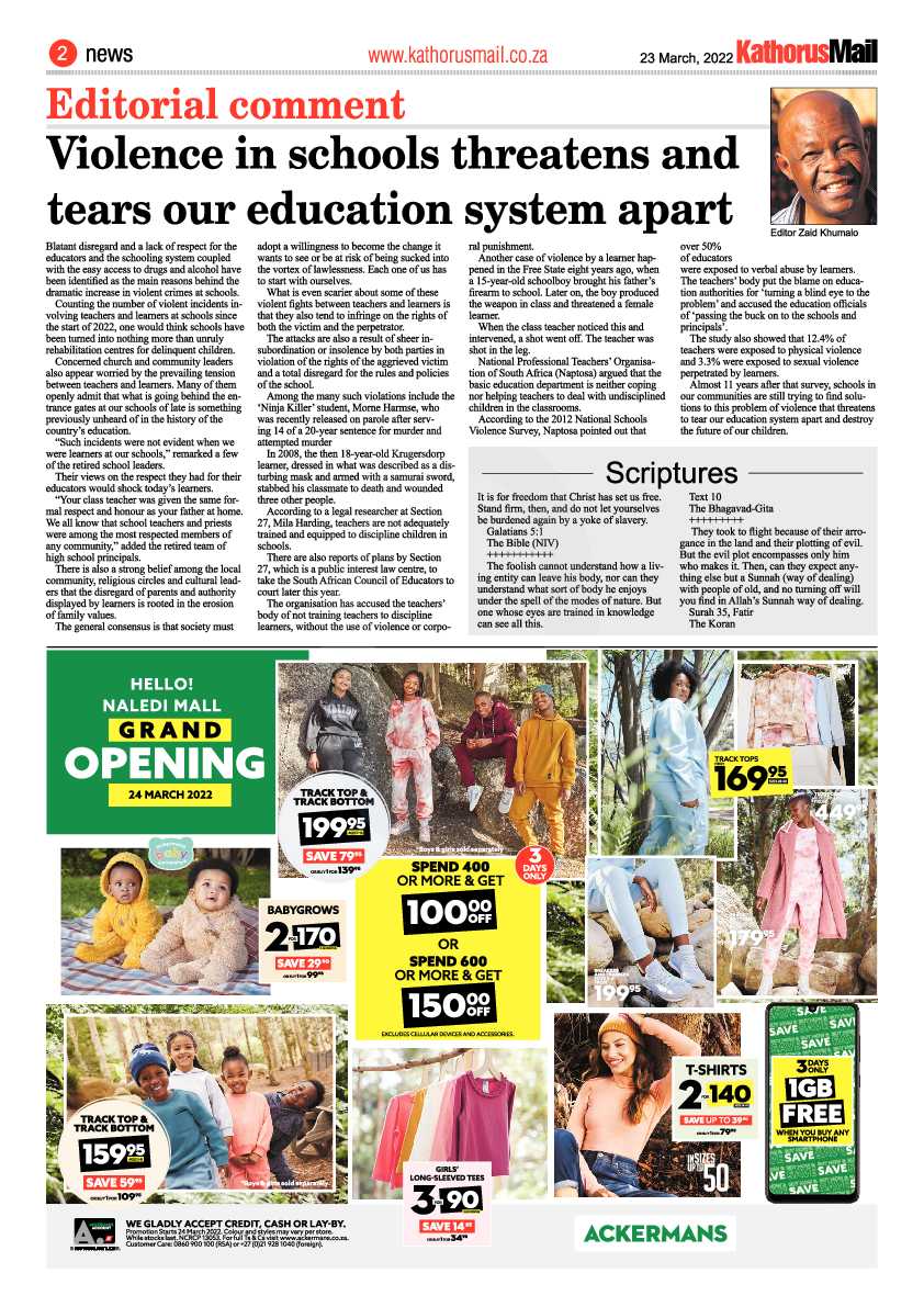 Kathorus Mail 23 March 2022 page 2