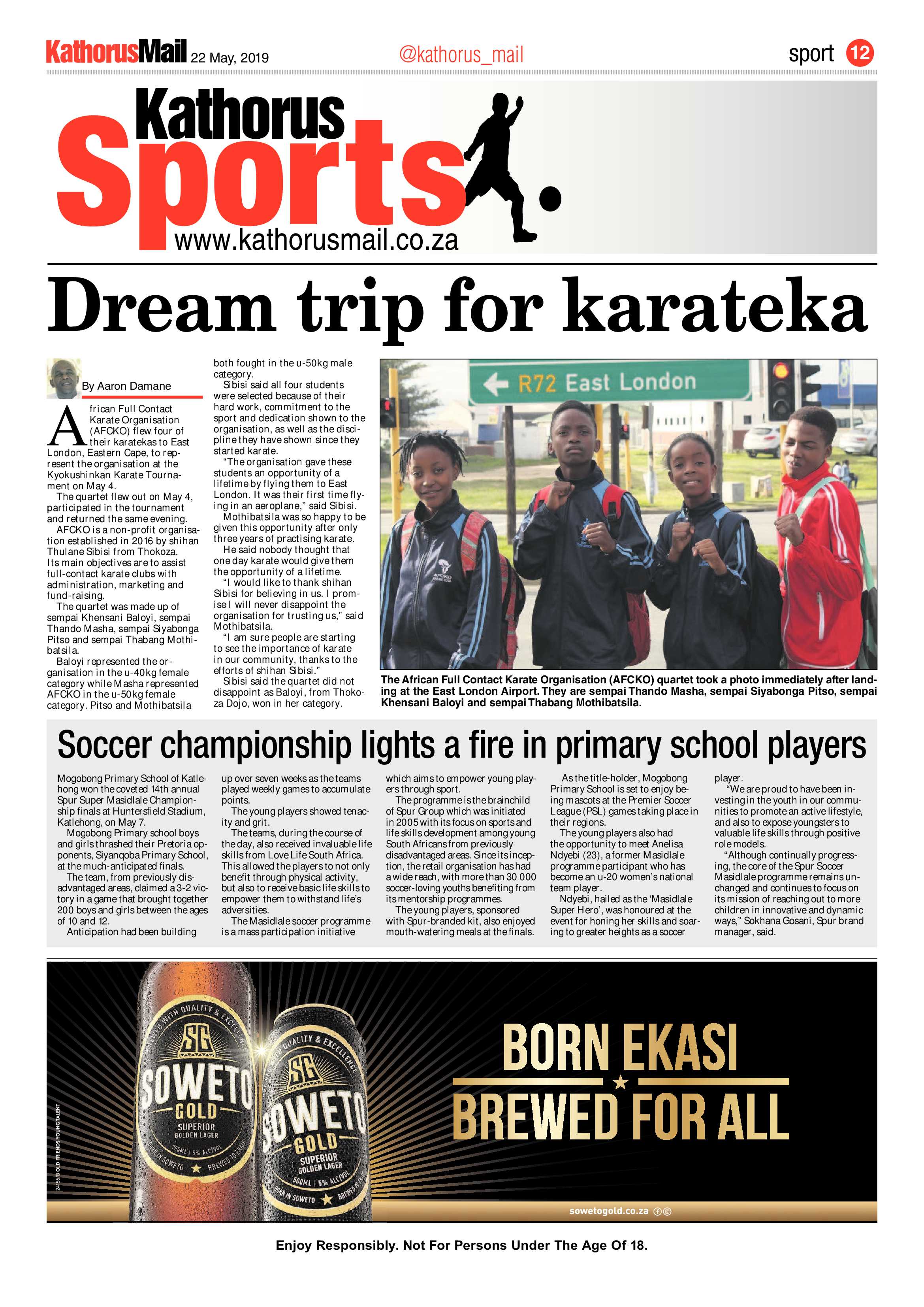 Kathorus Mail 22 May 2019 page 12