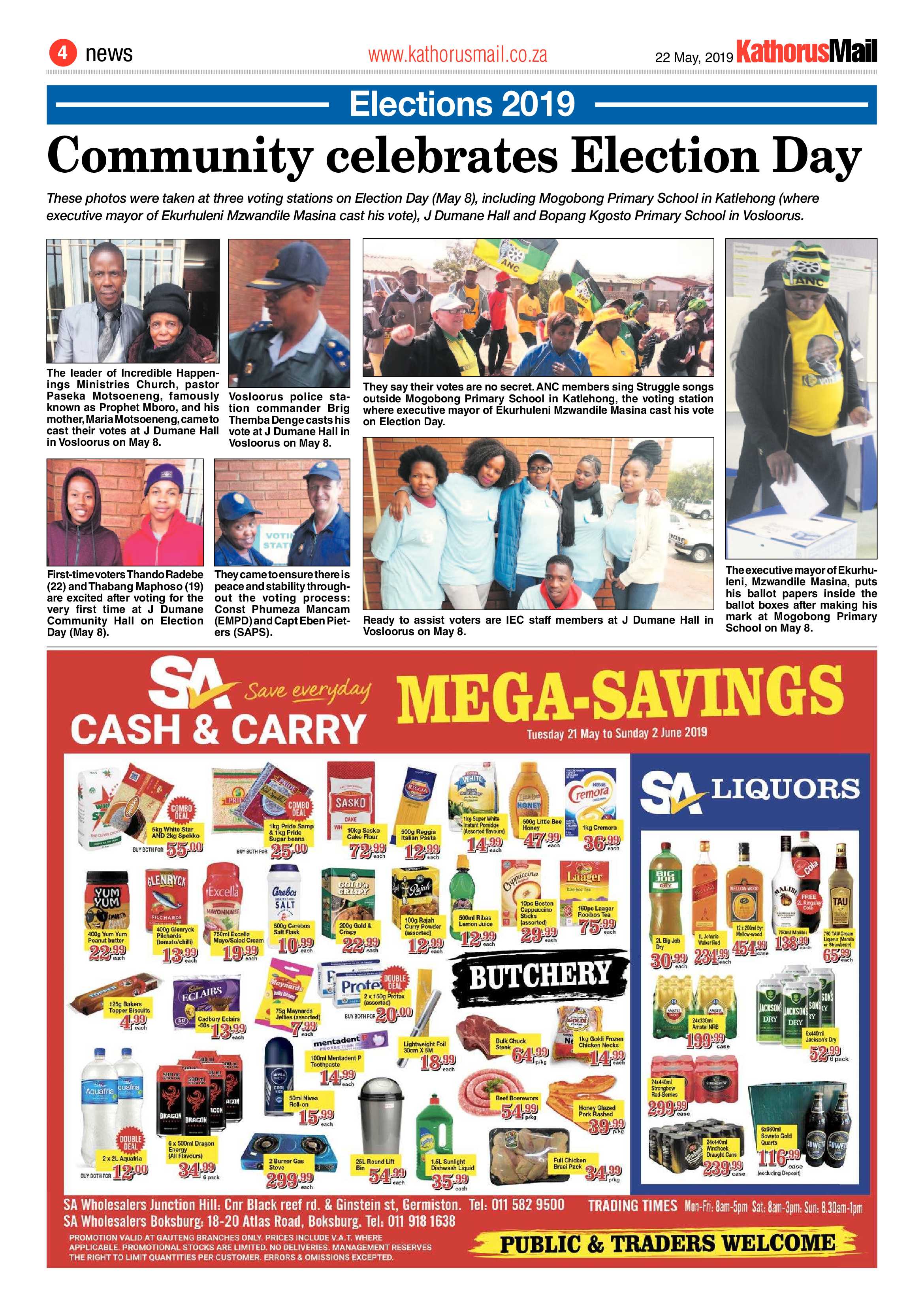 Kathorus Mail 22 May 2019 page 4
