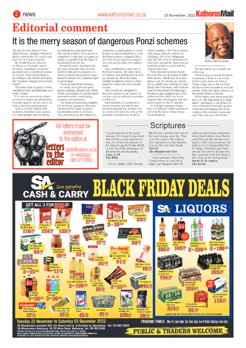 Kathorus Mail 23 Nov 2022 page 2