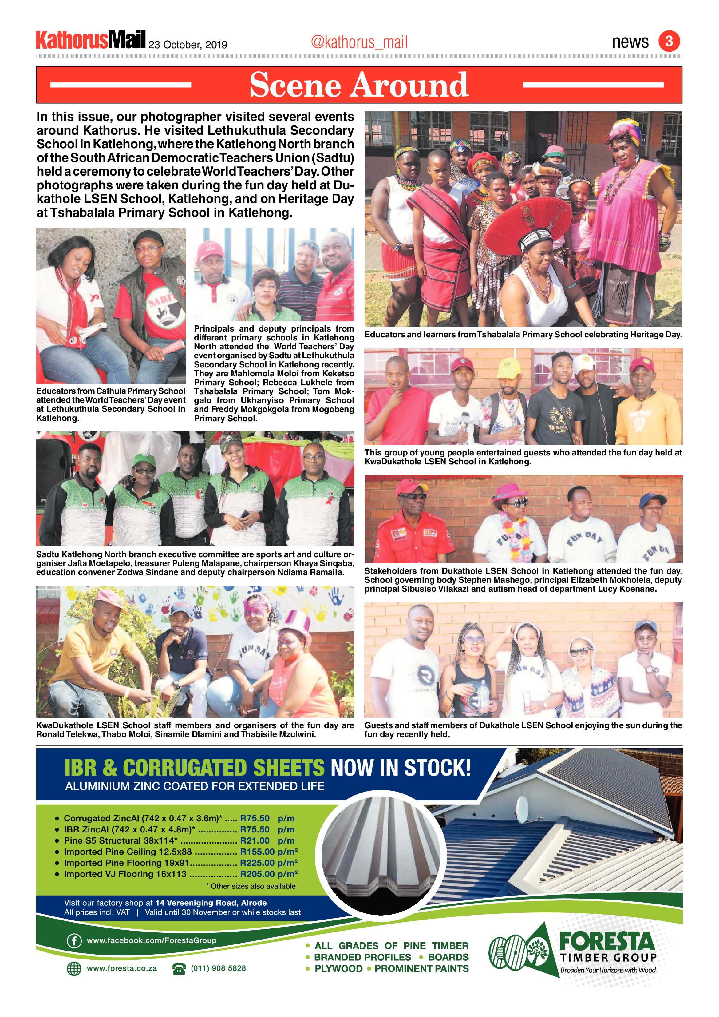 Kathorus Mail 23 October 2019 page 3