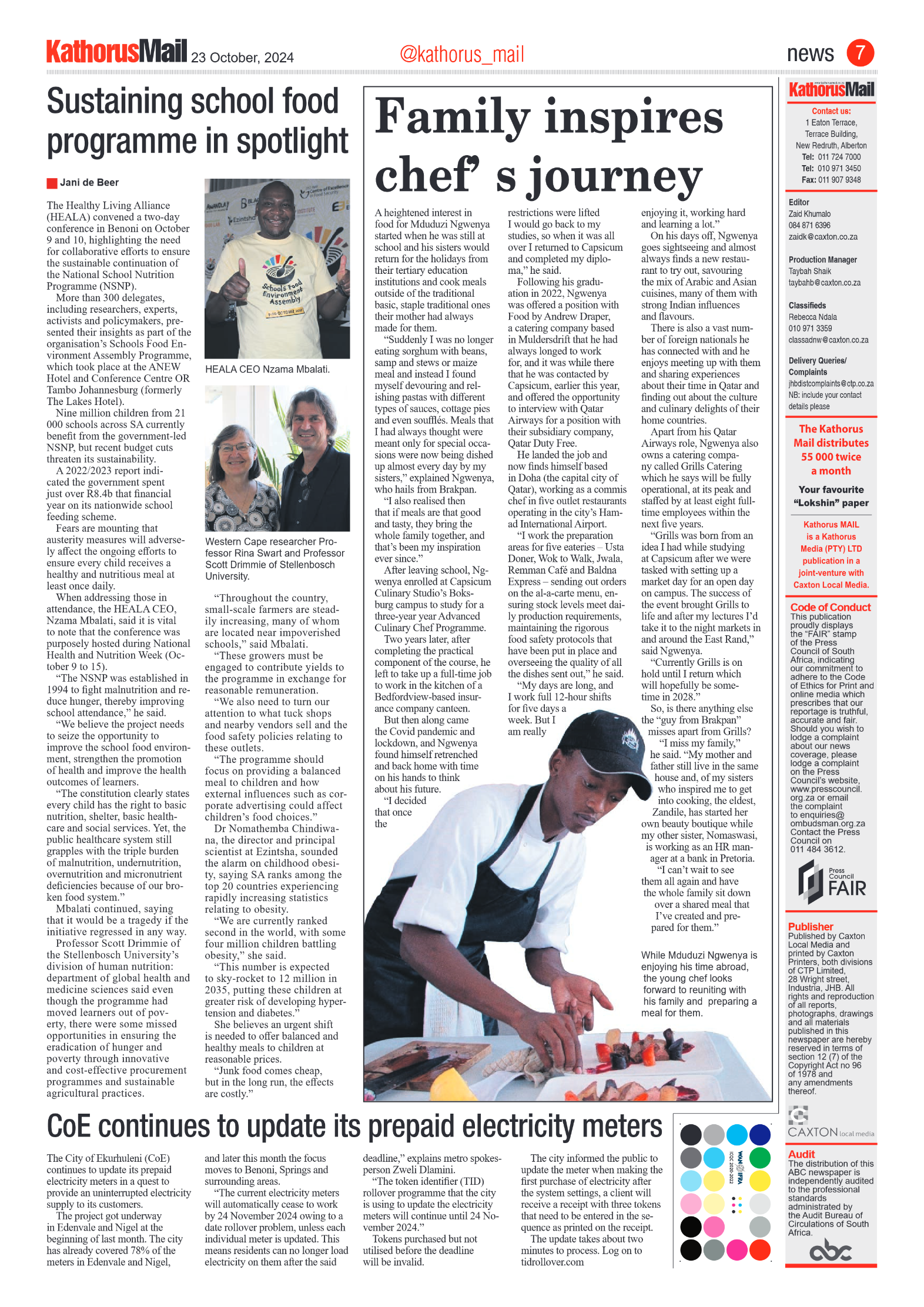 Kathorus Mail 23 October 2024 page 7