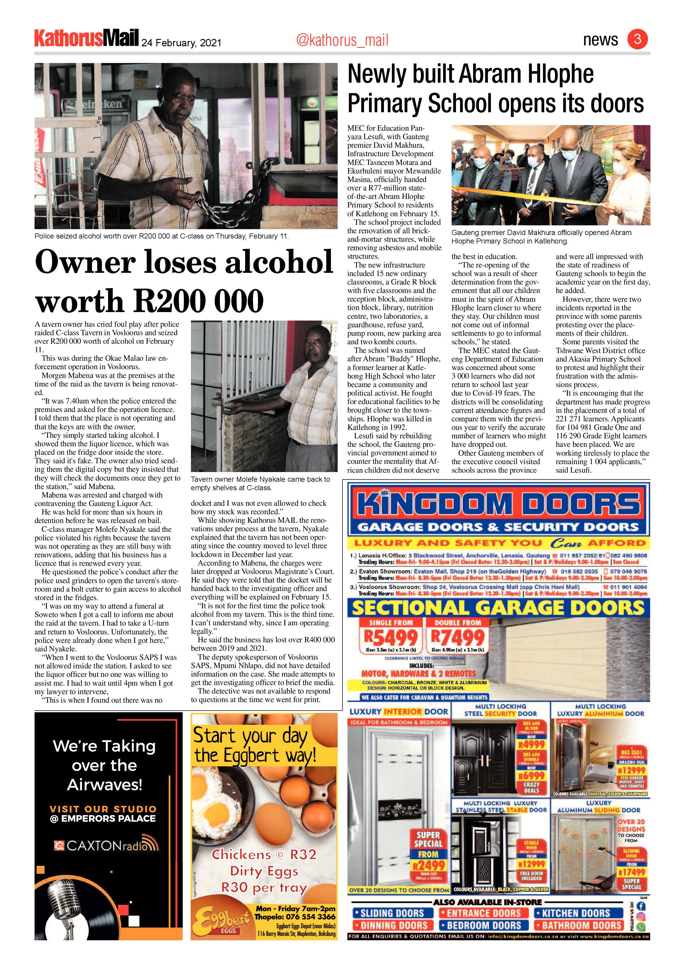 Kathorus Mail 24 February 2021 page 3