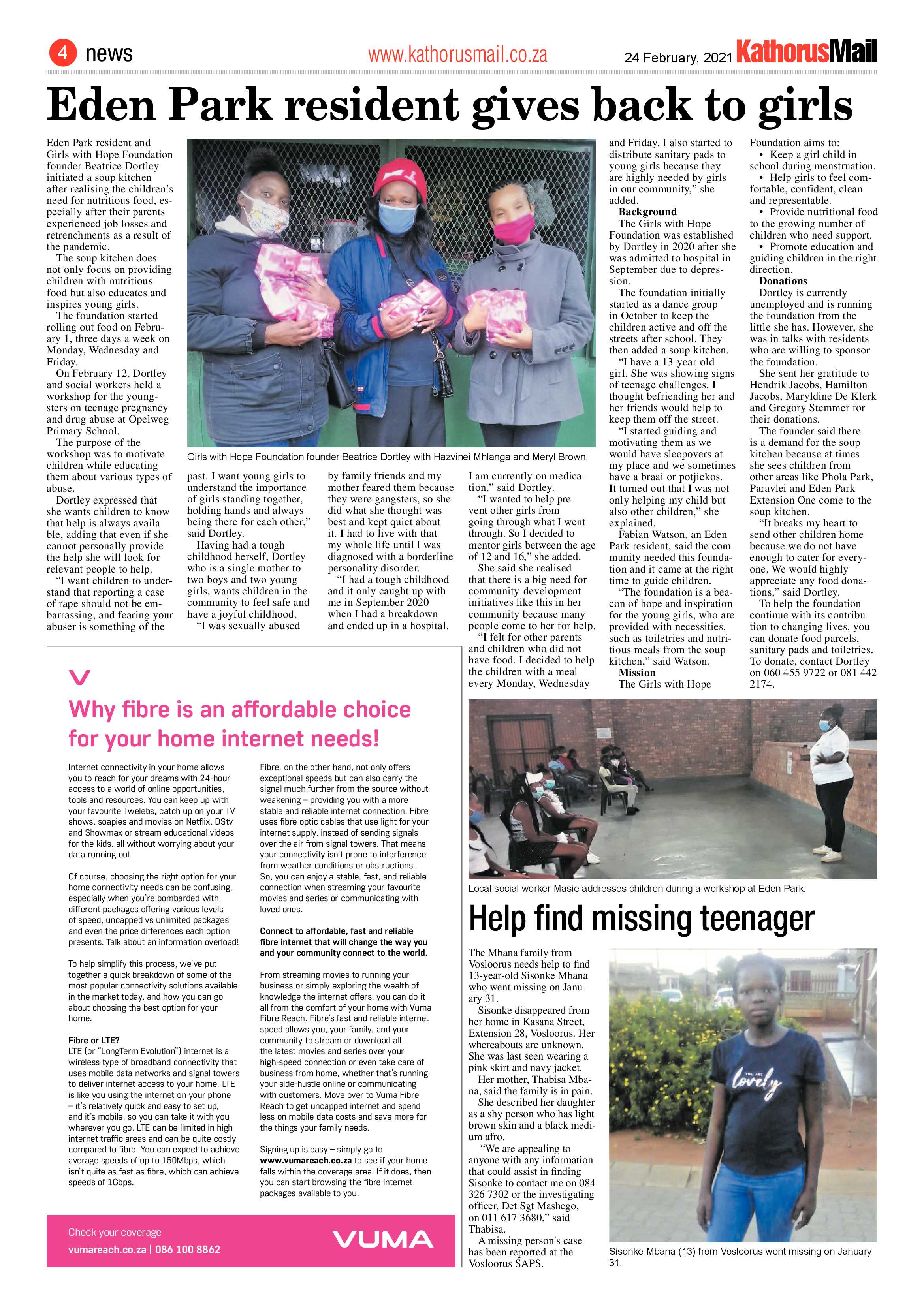 Kathorus Mail 24 February 2021 page 4