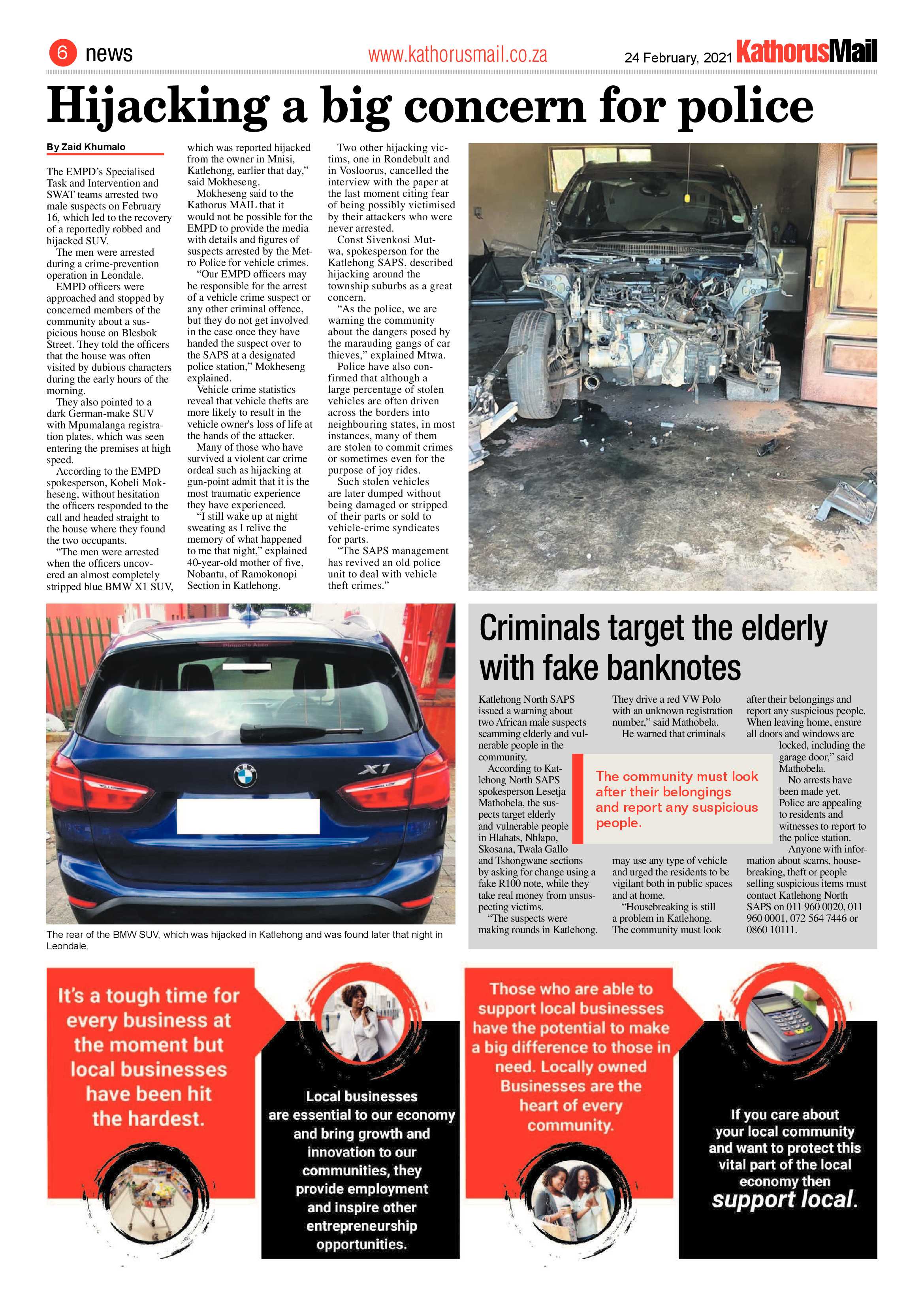 Kathorus Mail 24 February 2021 page 6