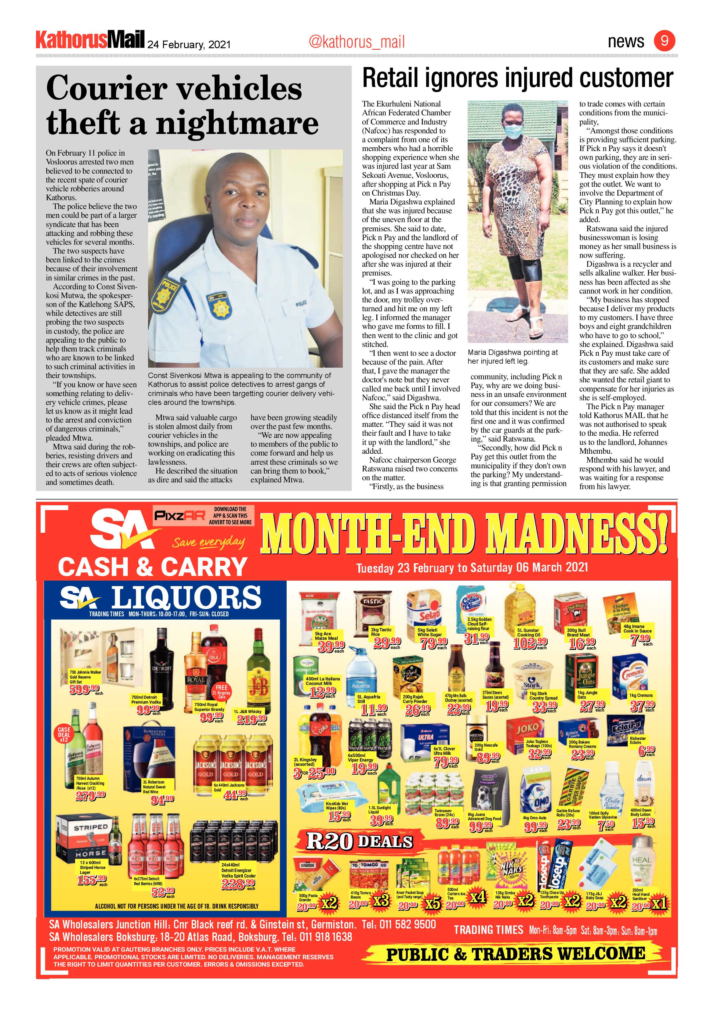 Kathorus Mail 24 February 2021 page 9