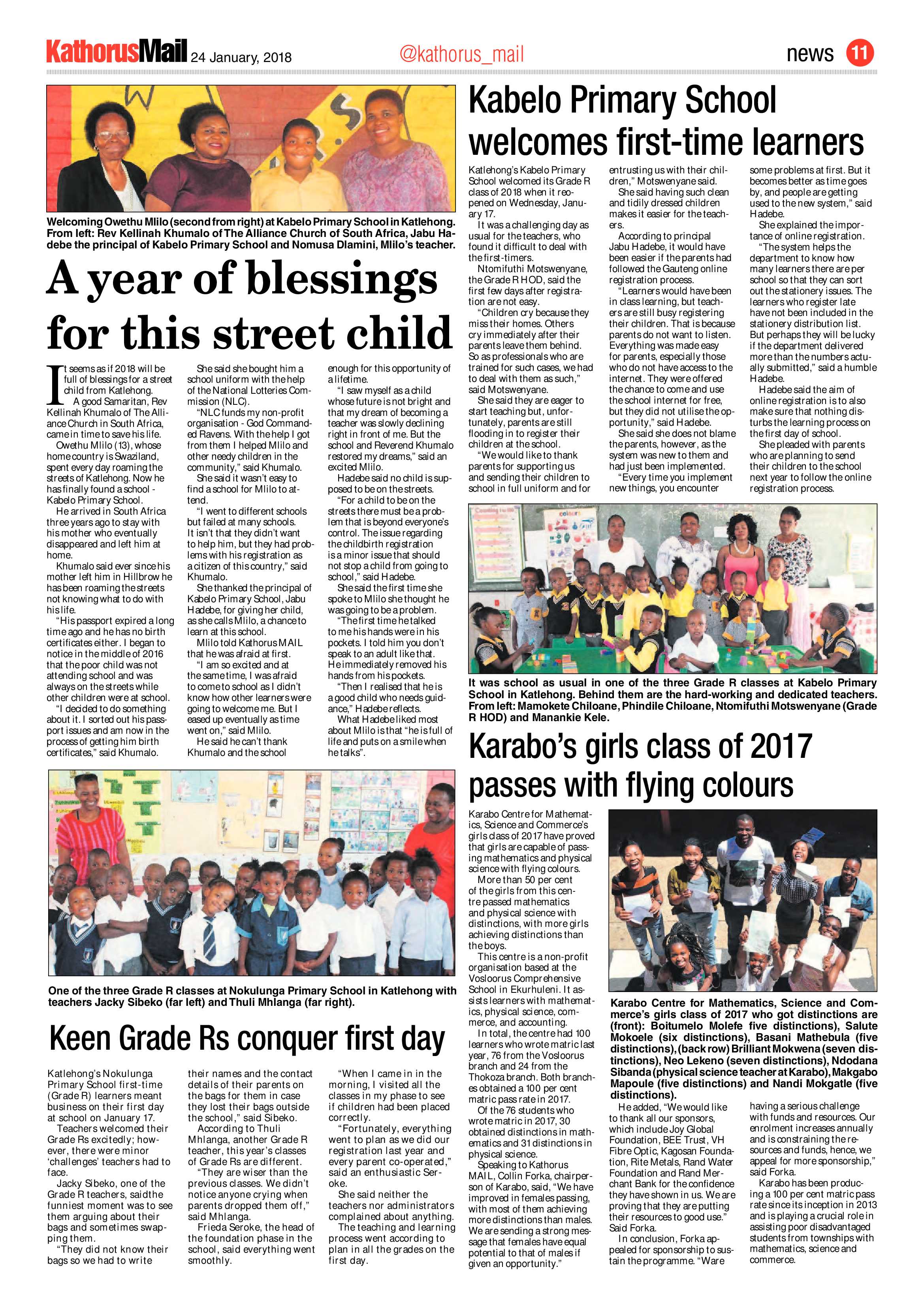 Kathorus Mail 24 January 2018 page 14