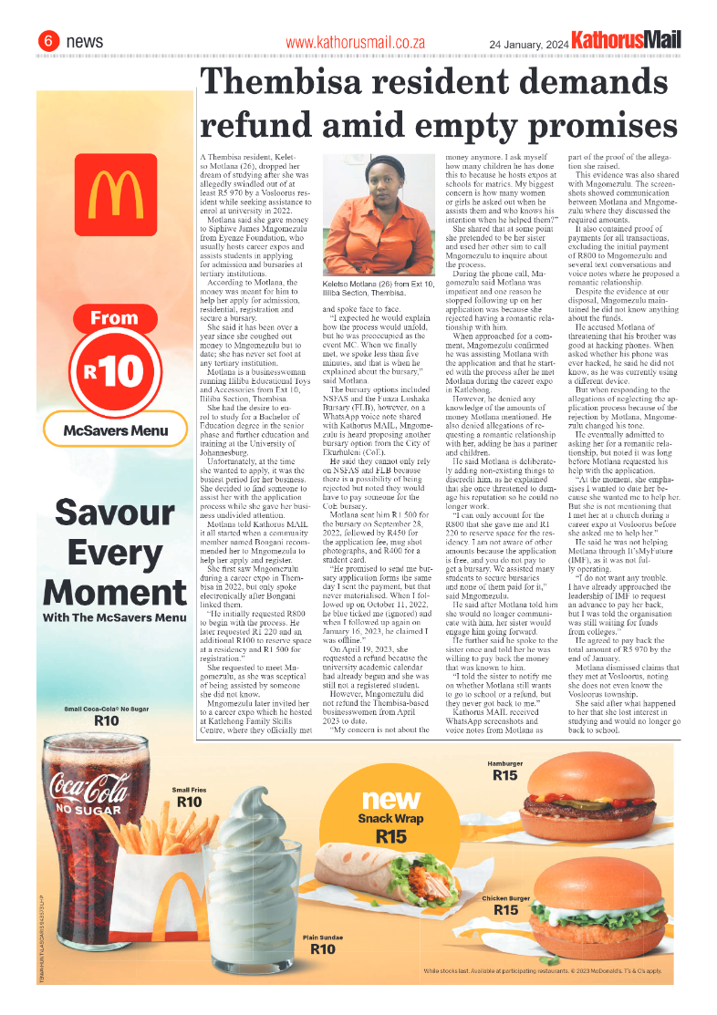 Kathorus Mail 24 January 2024 page 6