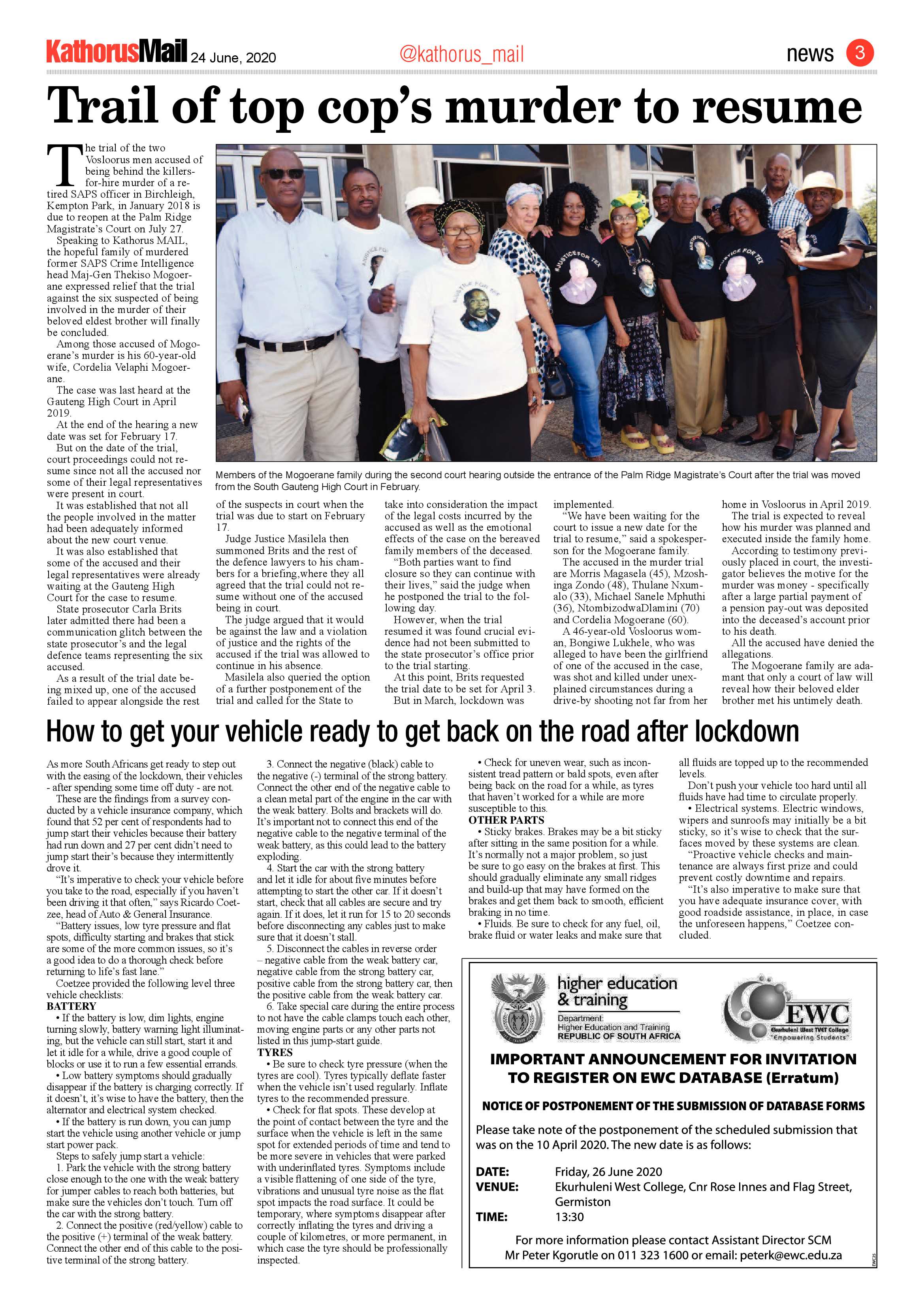 Kathorus Mail 24 June 2020 page 3