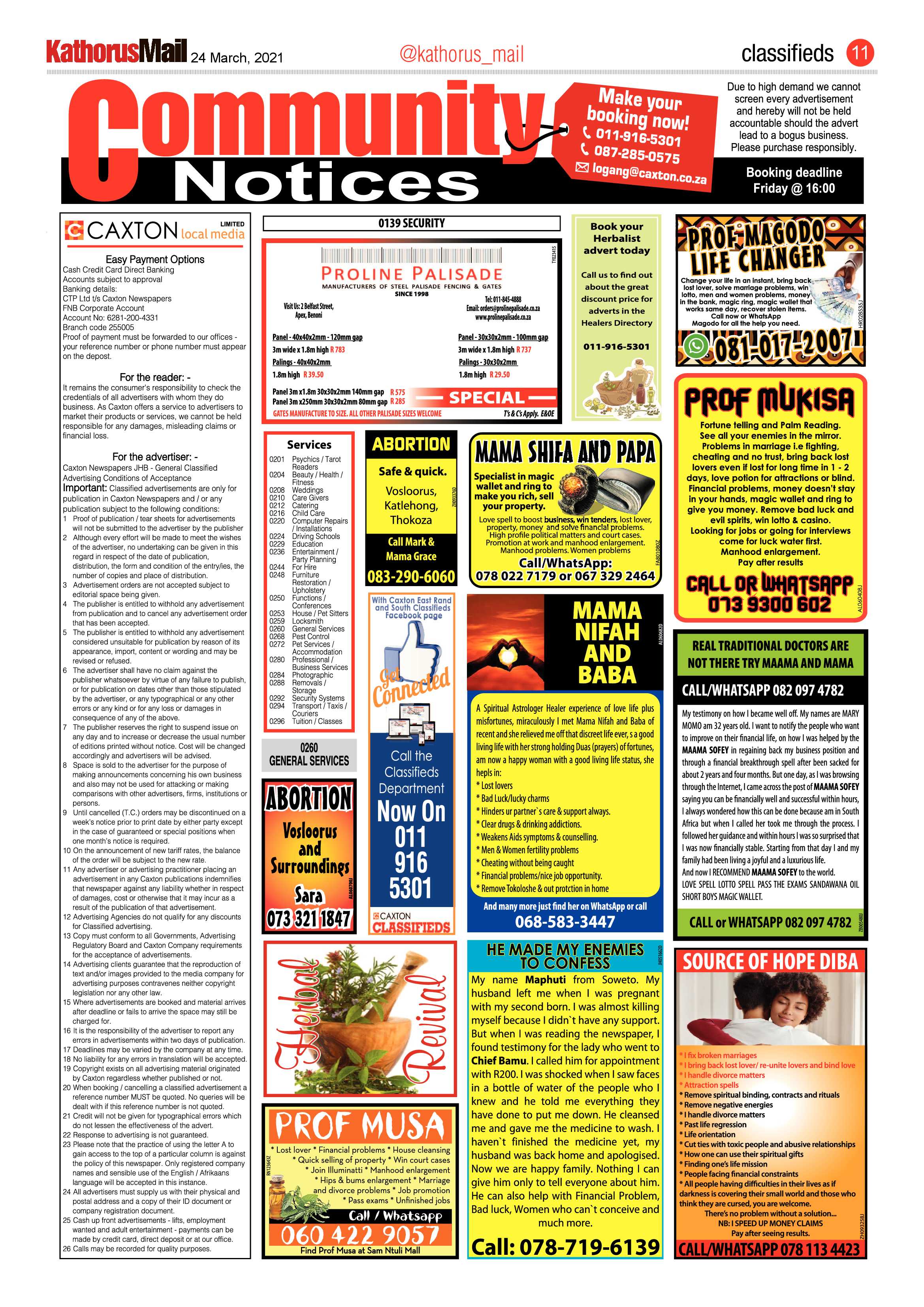 Kathorus Mail 24 March 2021 page 11