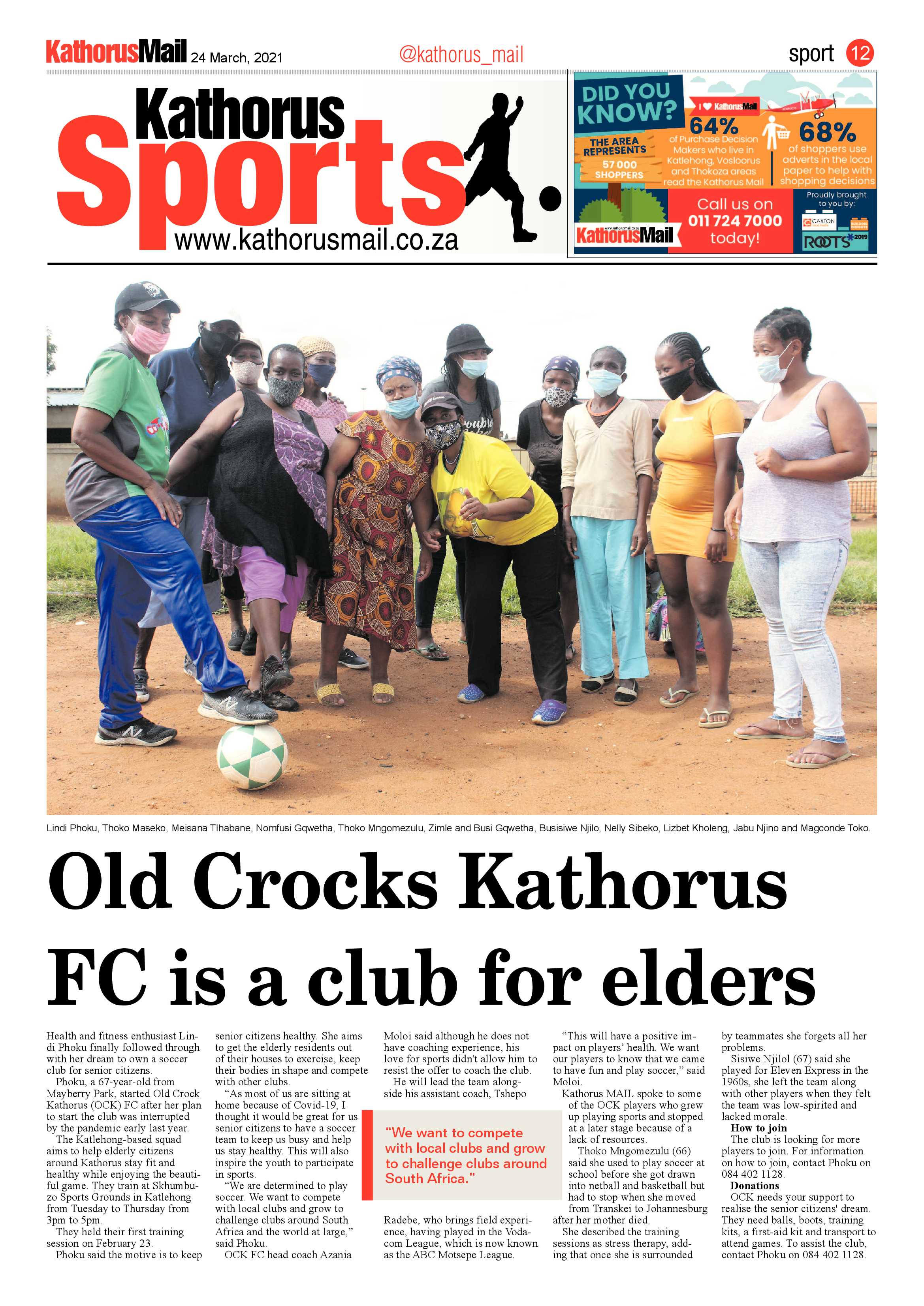 Kathorus Mail 24 March 2021 page 12