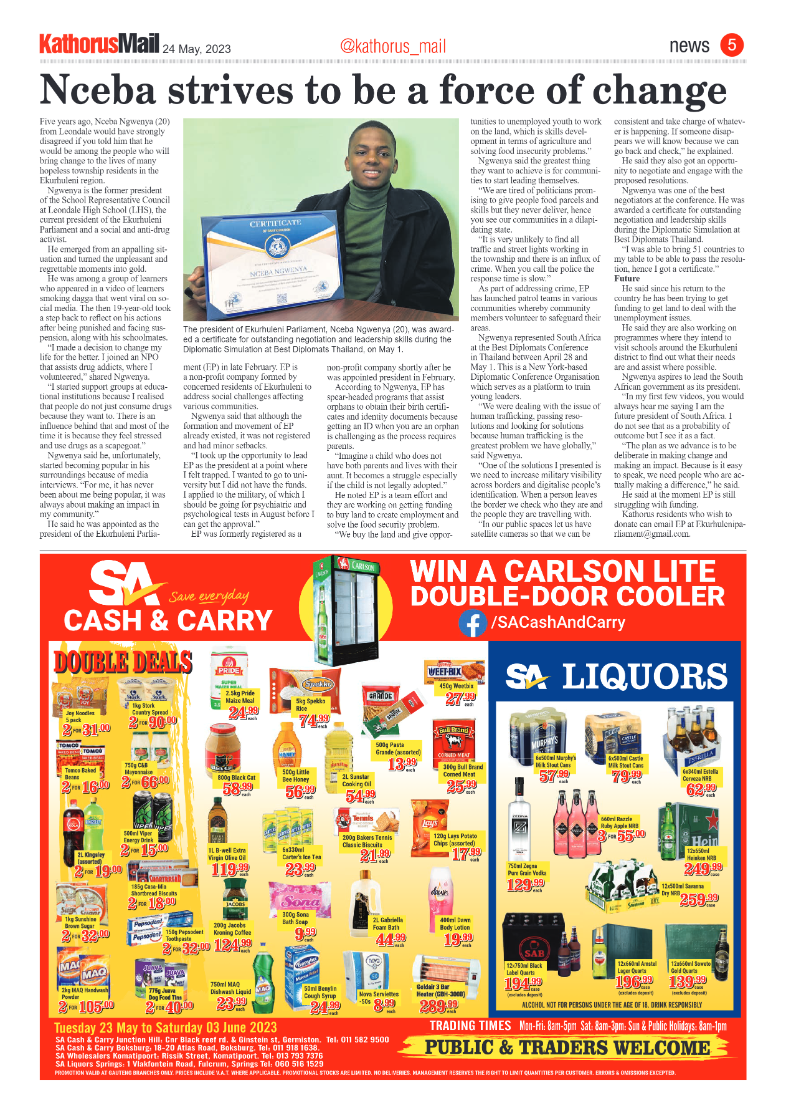 Kathorus Mail 24 May 2023 page 5