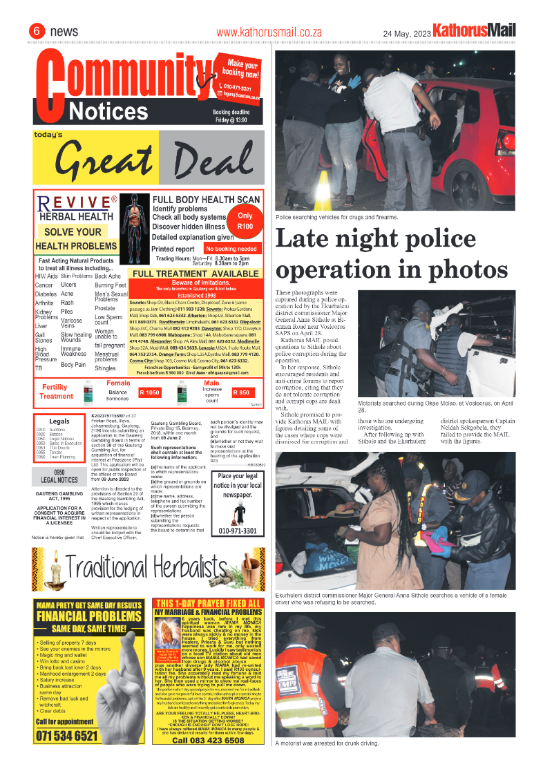 Kathorus Mail 24 May 2023 page 6
