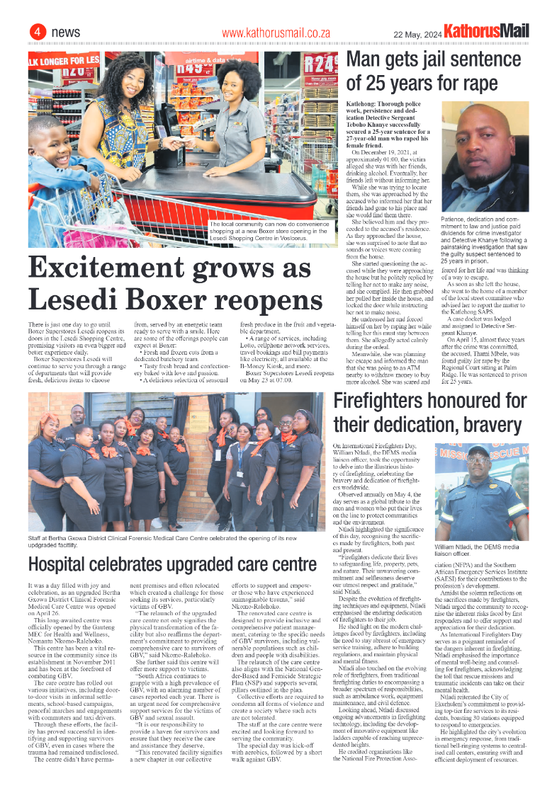 Kathorus Mail 24 May 2024 page 4