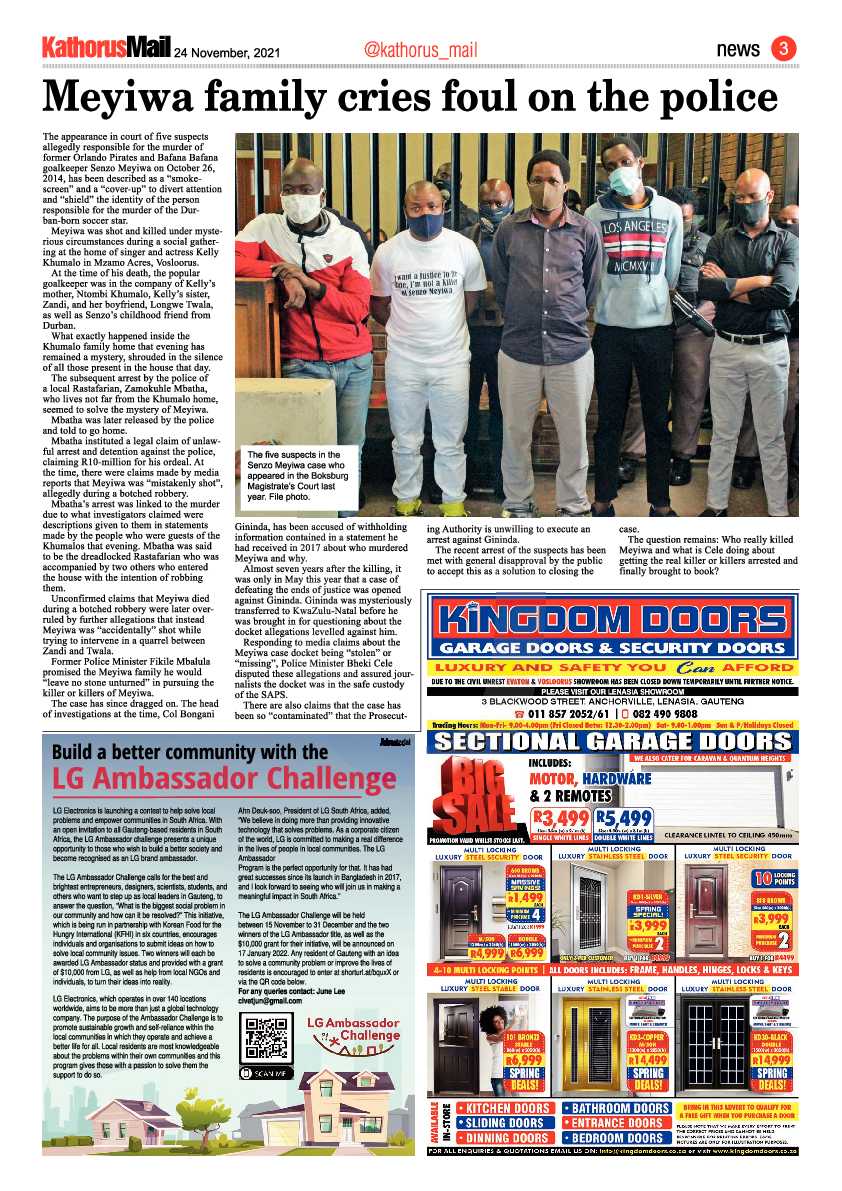 Kathorus Mail 24 November 2021 page 3