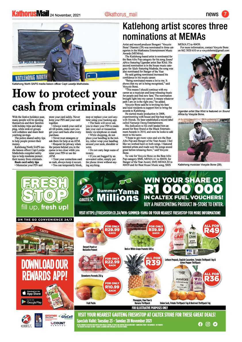 Kathorus Mail 24 November 2021 page 7