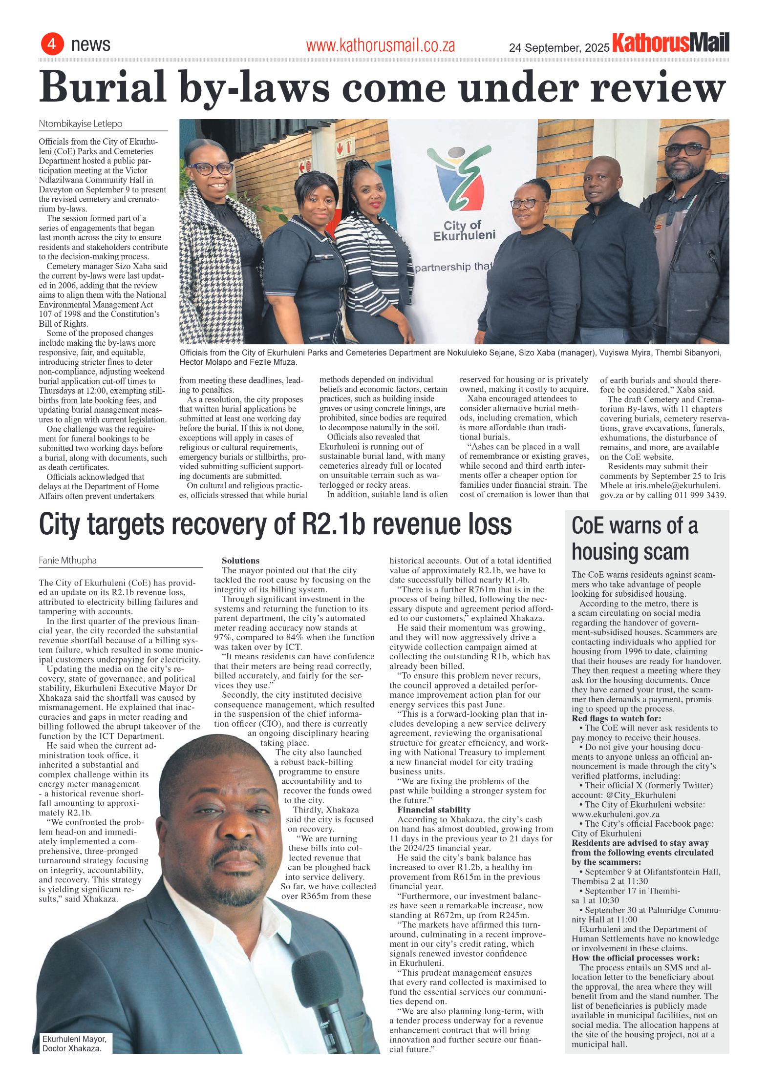 Kathorus Mail 24 September 2025 page 4