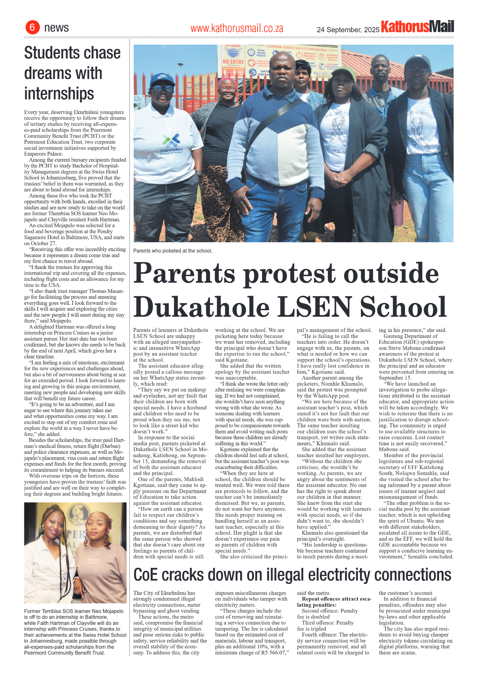 Kathorus Mail 24 September 2025 page 6