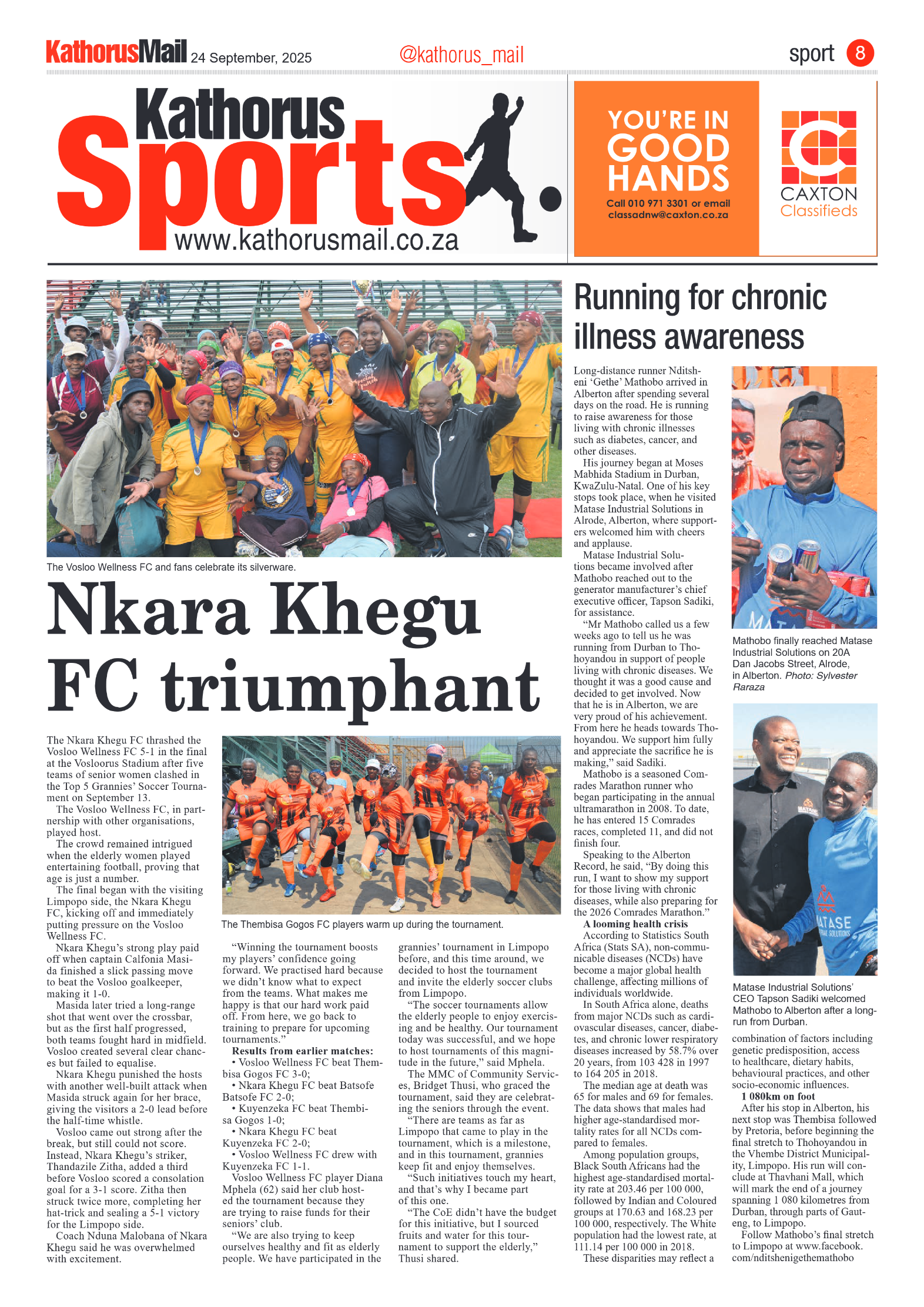 Kathorus Mail 24 September 2025 page 8