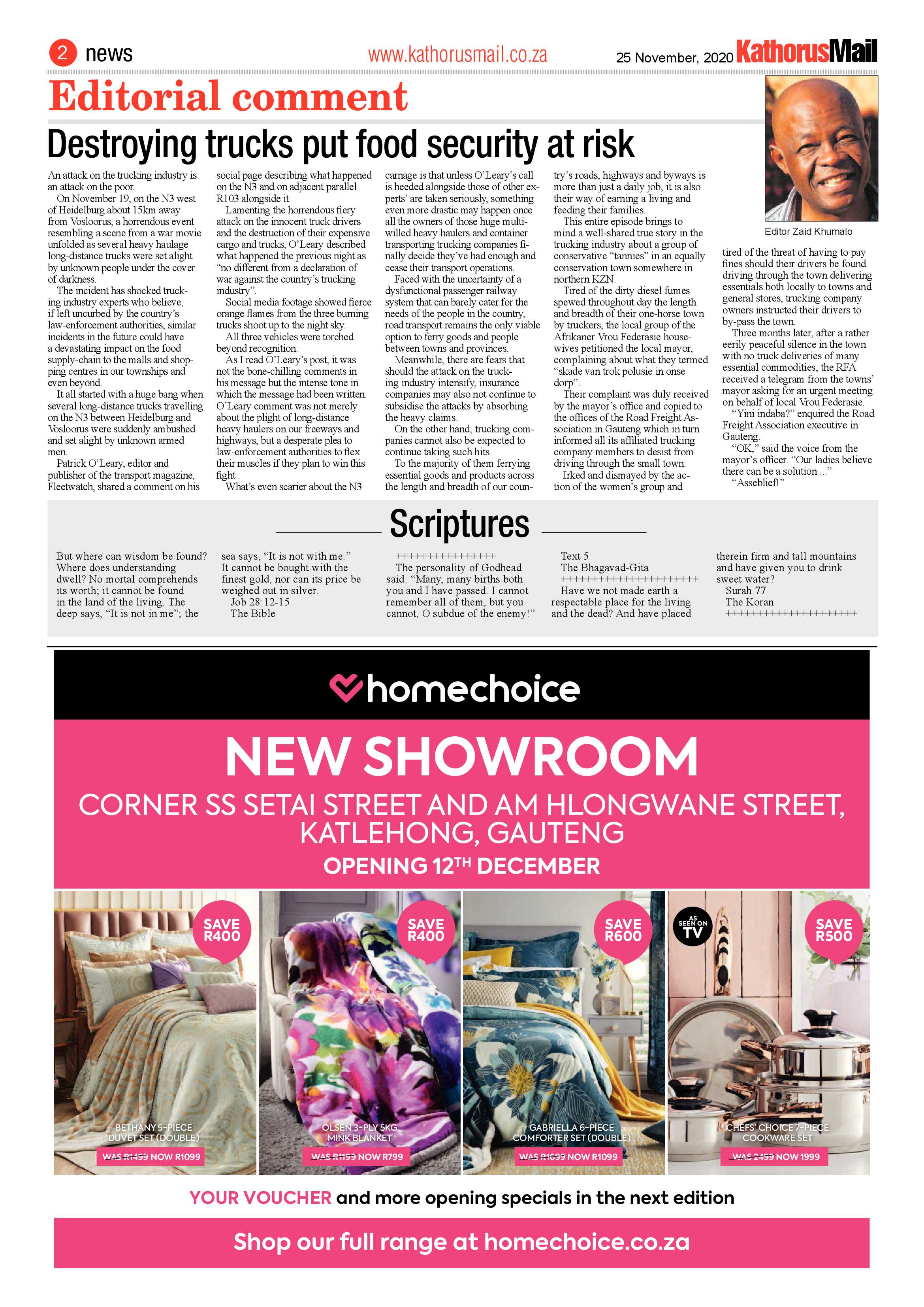 Kathorus Mail 25 November 2020 page 2